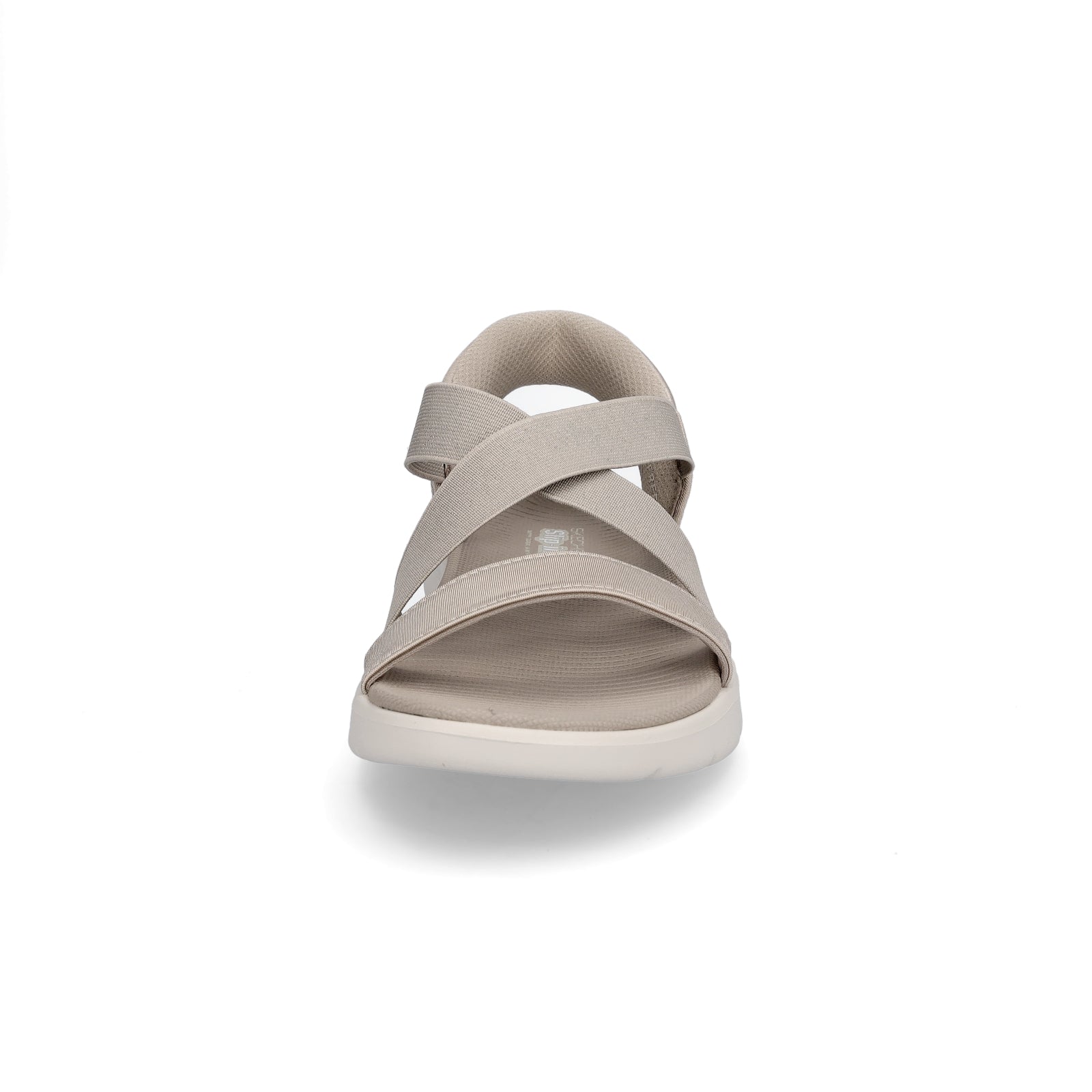 Skechers Damen Sandale Go Walk Flex Glimmer Up taupe