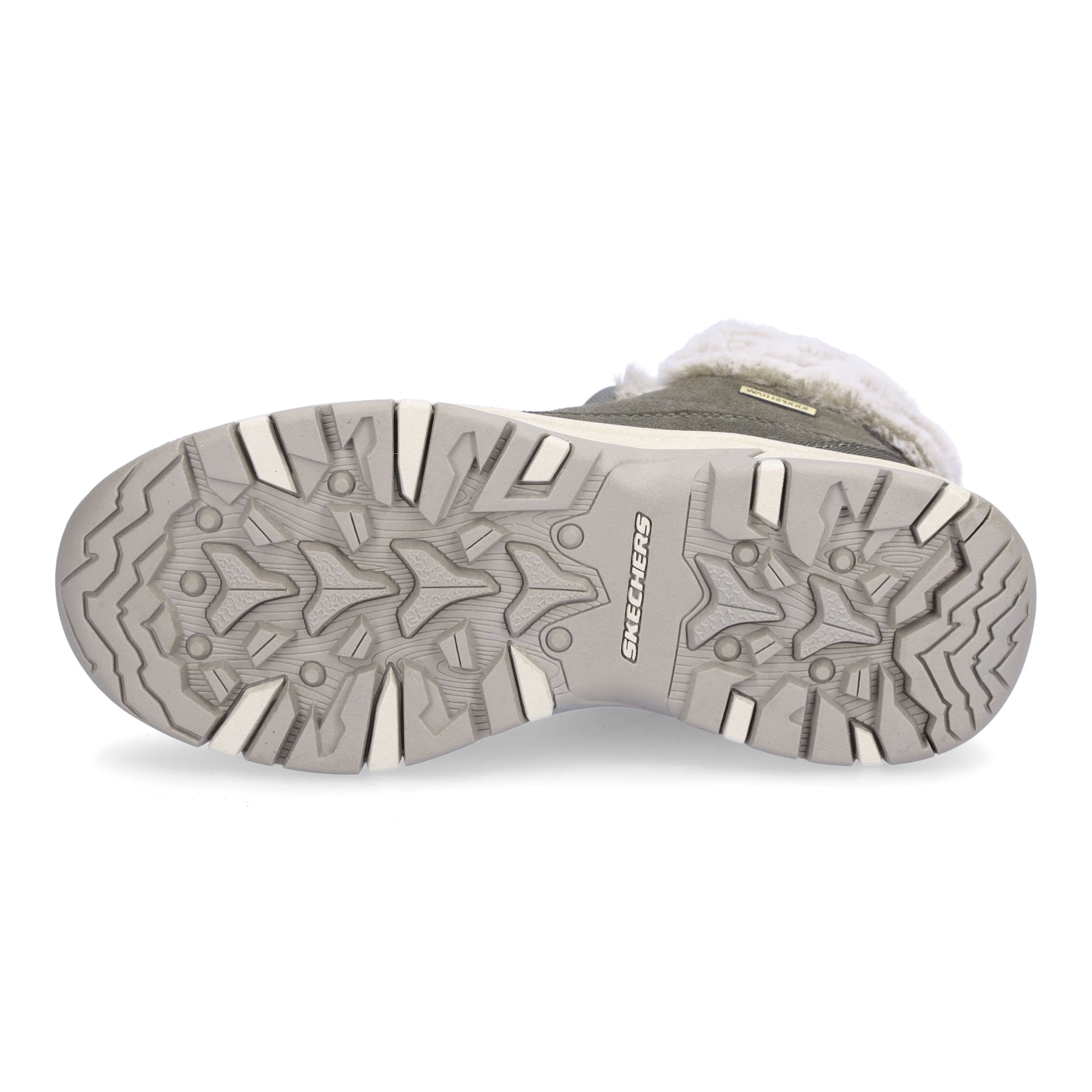 Skechers Damen Schnürboot Trego Snow Worries olive