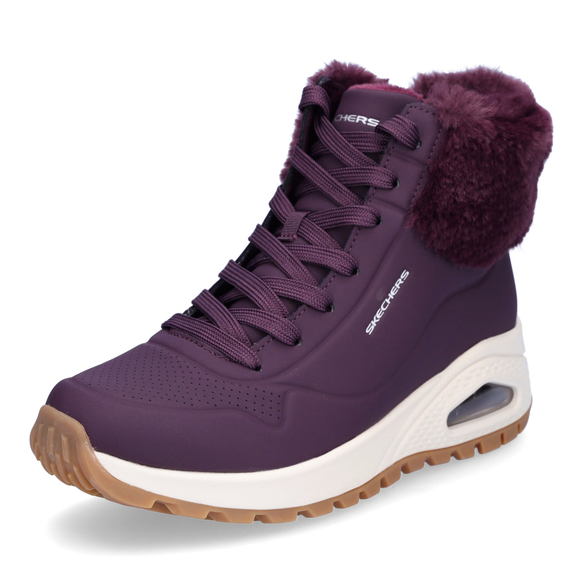 Skechers Women\'s Sneaker Boot Red Fur 167274 Size 8.5 women Women main image 2