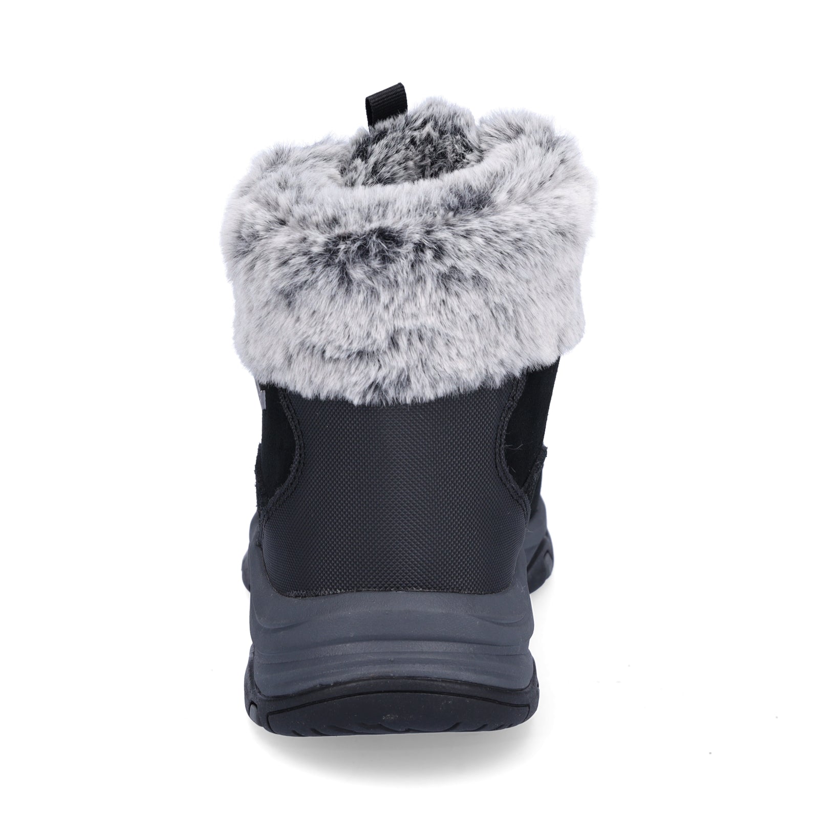 Skechers Damen Schnürboot Trego Snow Worries schwarz