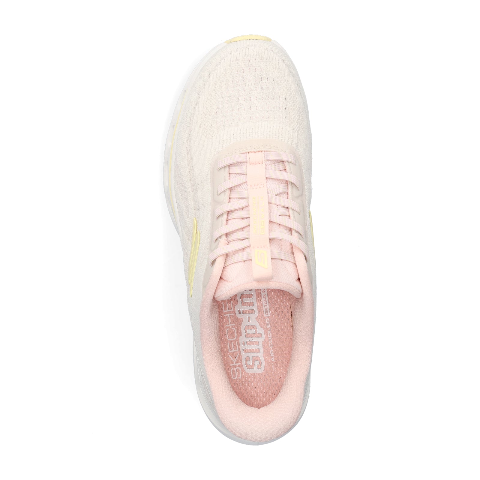 Skechers Damen Sneaker Go Walk Glide-Step 2.0 Maria offwhite rosa