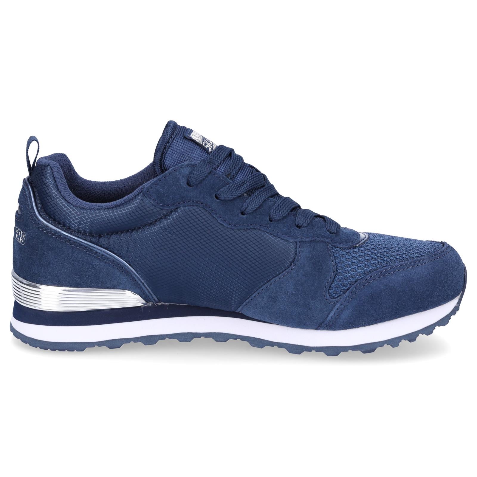 Skechers Damen Sneaker OG 85 Gold'n Gurl blau