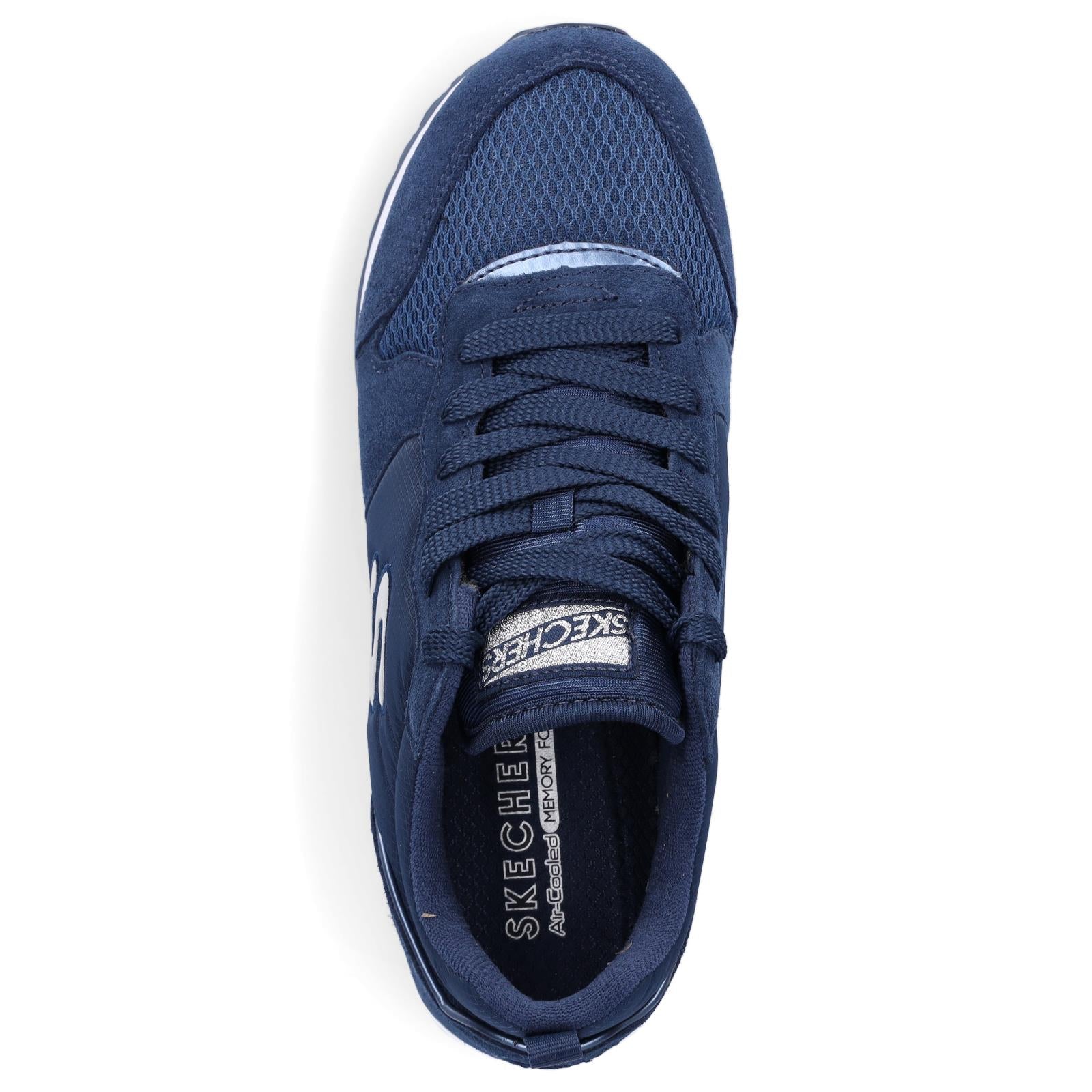 Skechers Damen Sneaker OG 85 Gold'n Gurl blau