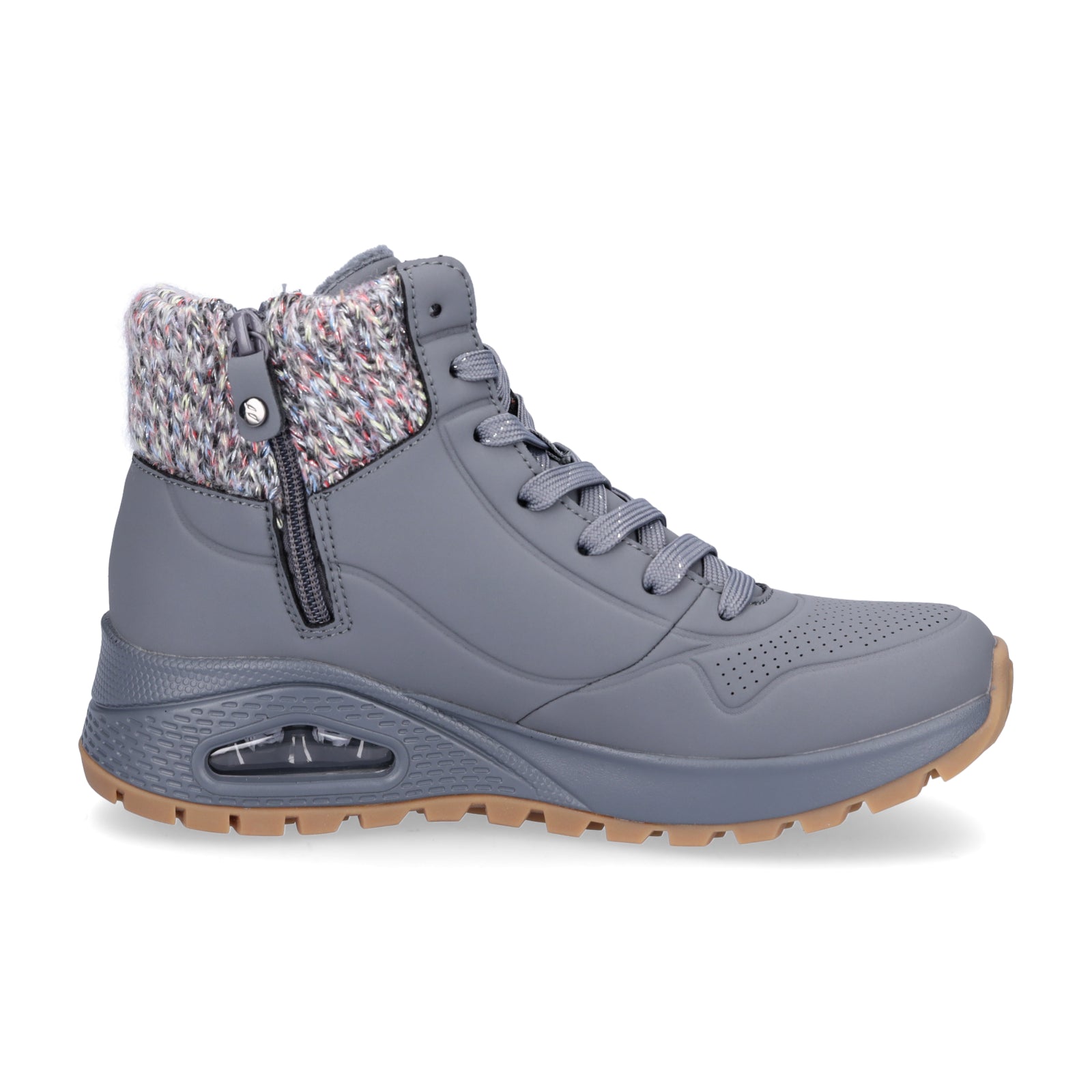 Skechers women's sneaker UNO Rugged Darling Daze gray