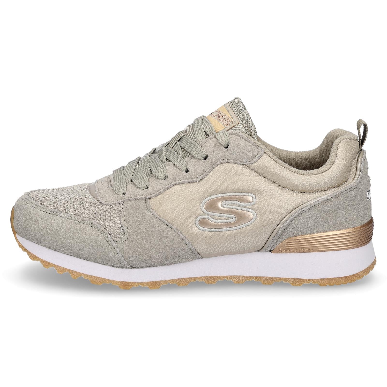 Skechers Damen Sneaker OG 85 Gold'n Gurl taupe