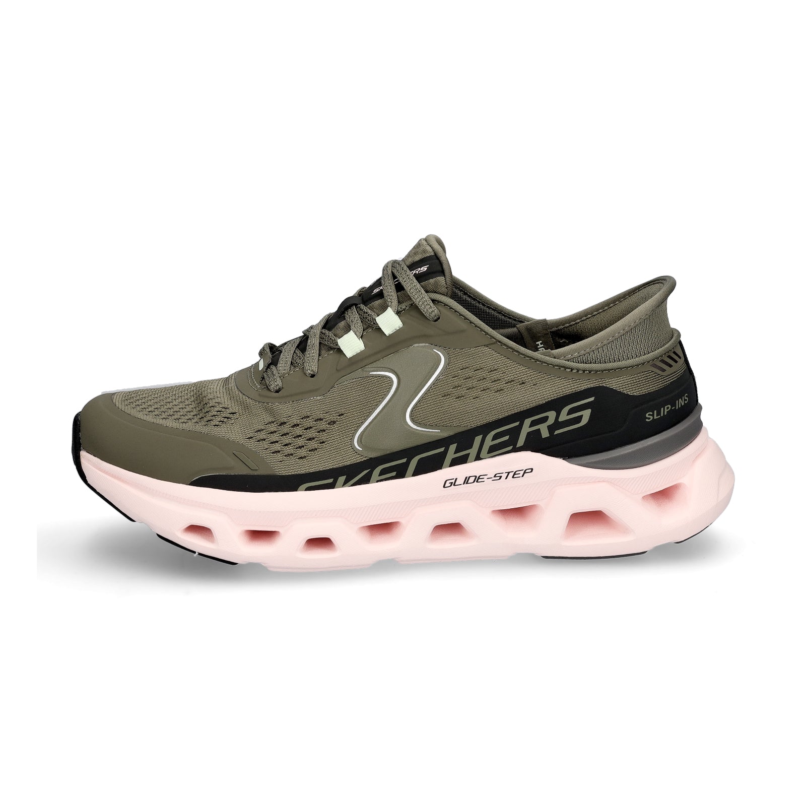 Skechers Damen Sneaker Glide-Step Altus oliv