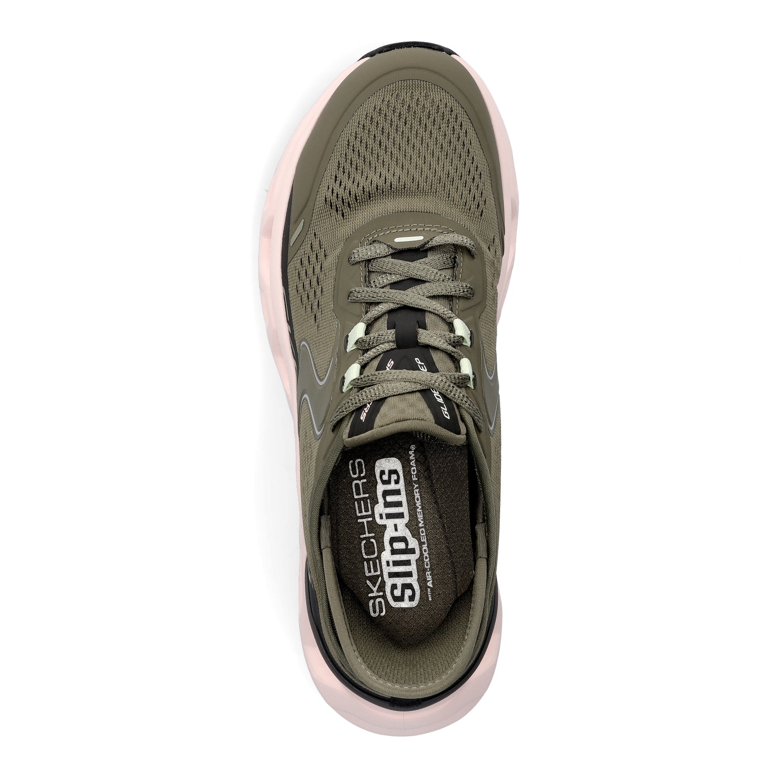 Skechers Damen Sneaker Glide-Step Altus oliv