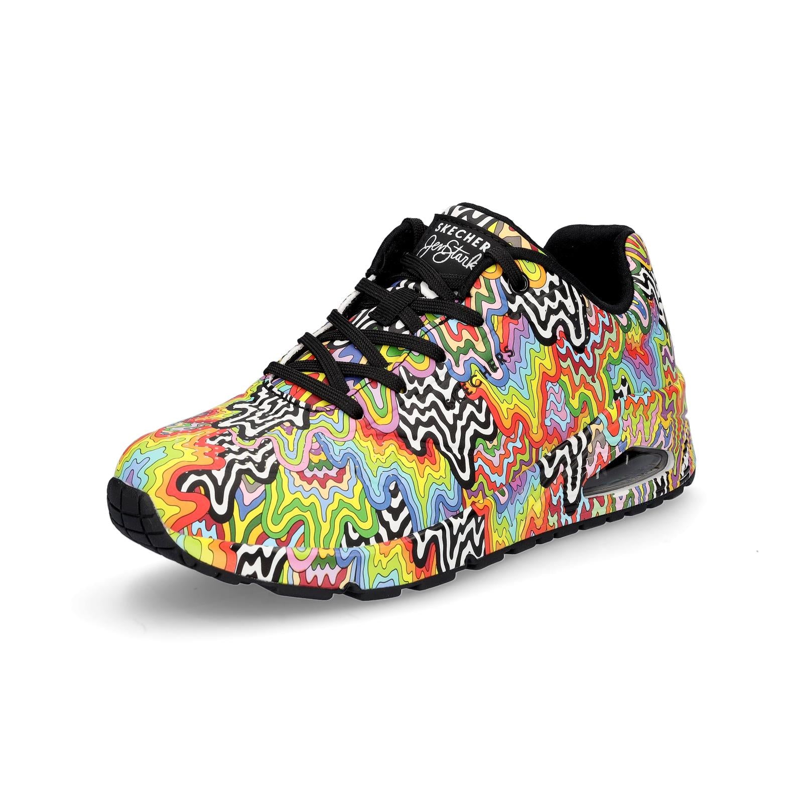 Skechers x Jen Stark women's sneaker UNO Infinite Drip multi