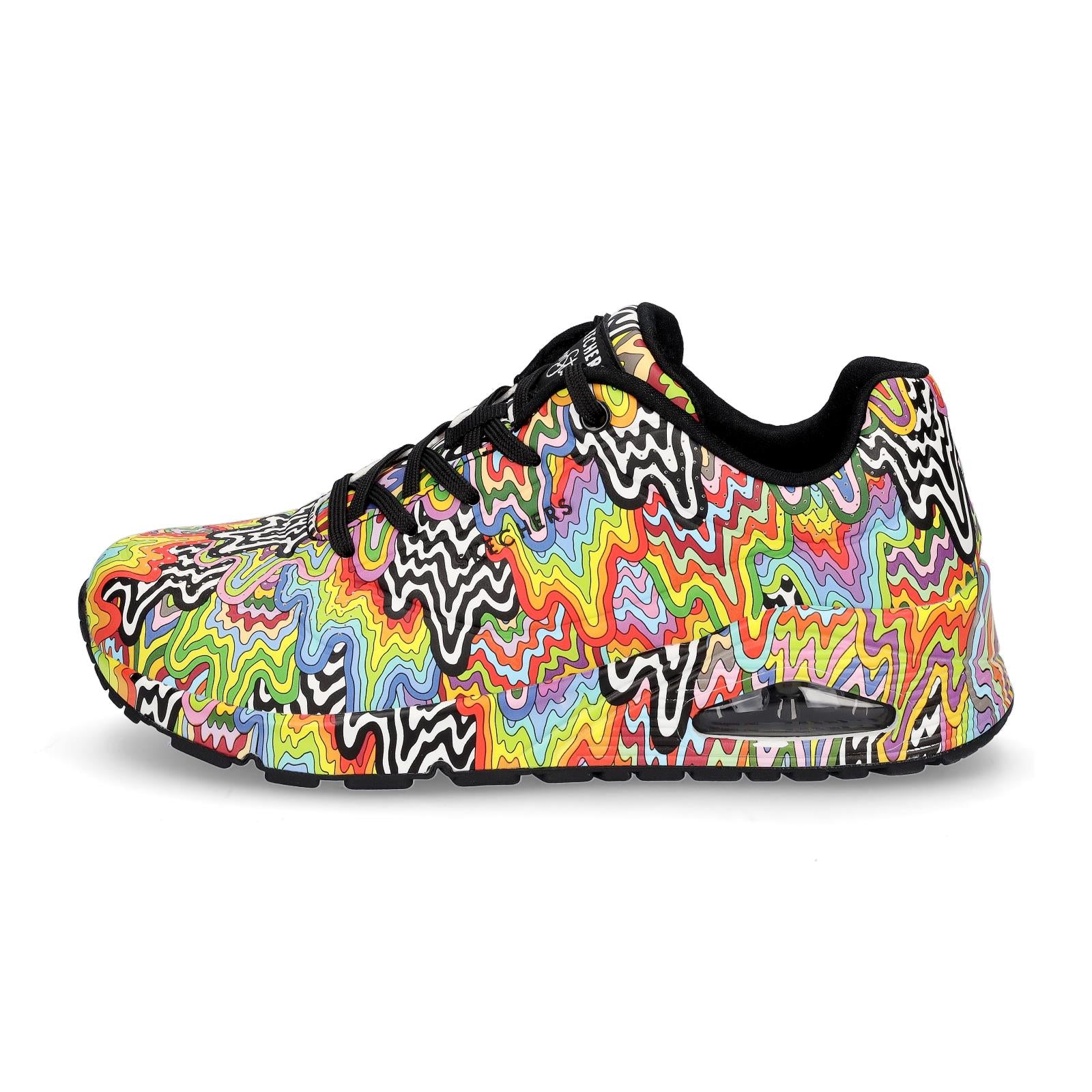 Skechers x Jen Stark women's sneaker UNO Infinite Drip multi