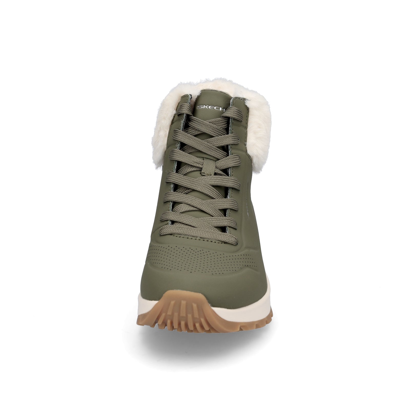 Skechers women's high-top sneaker UNO Rugged Fall Air olive