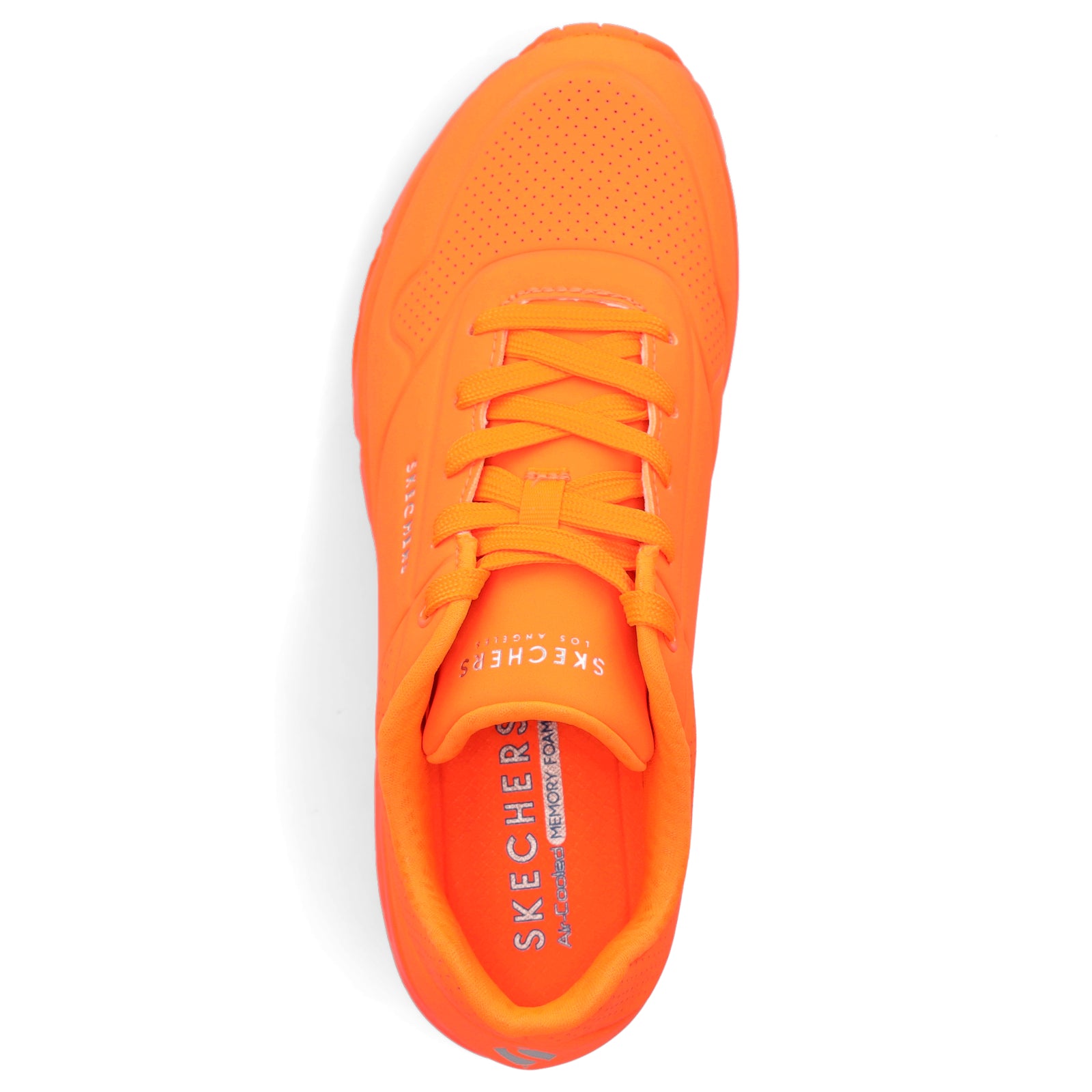 Skechers women's sneaker UNO Night Shades neon orange