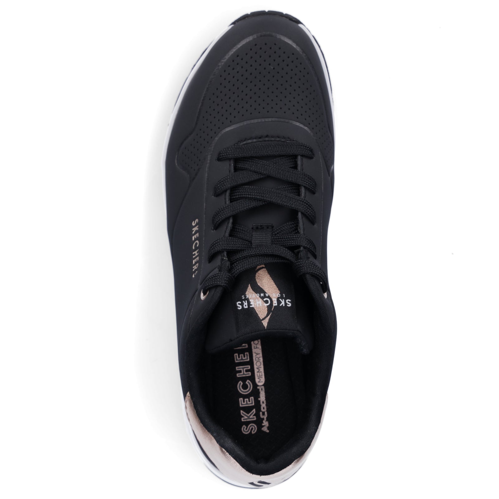 Skechers Damen Sneaker UNO Golden Air schwarz