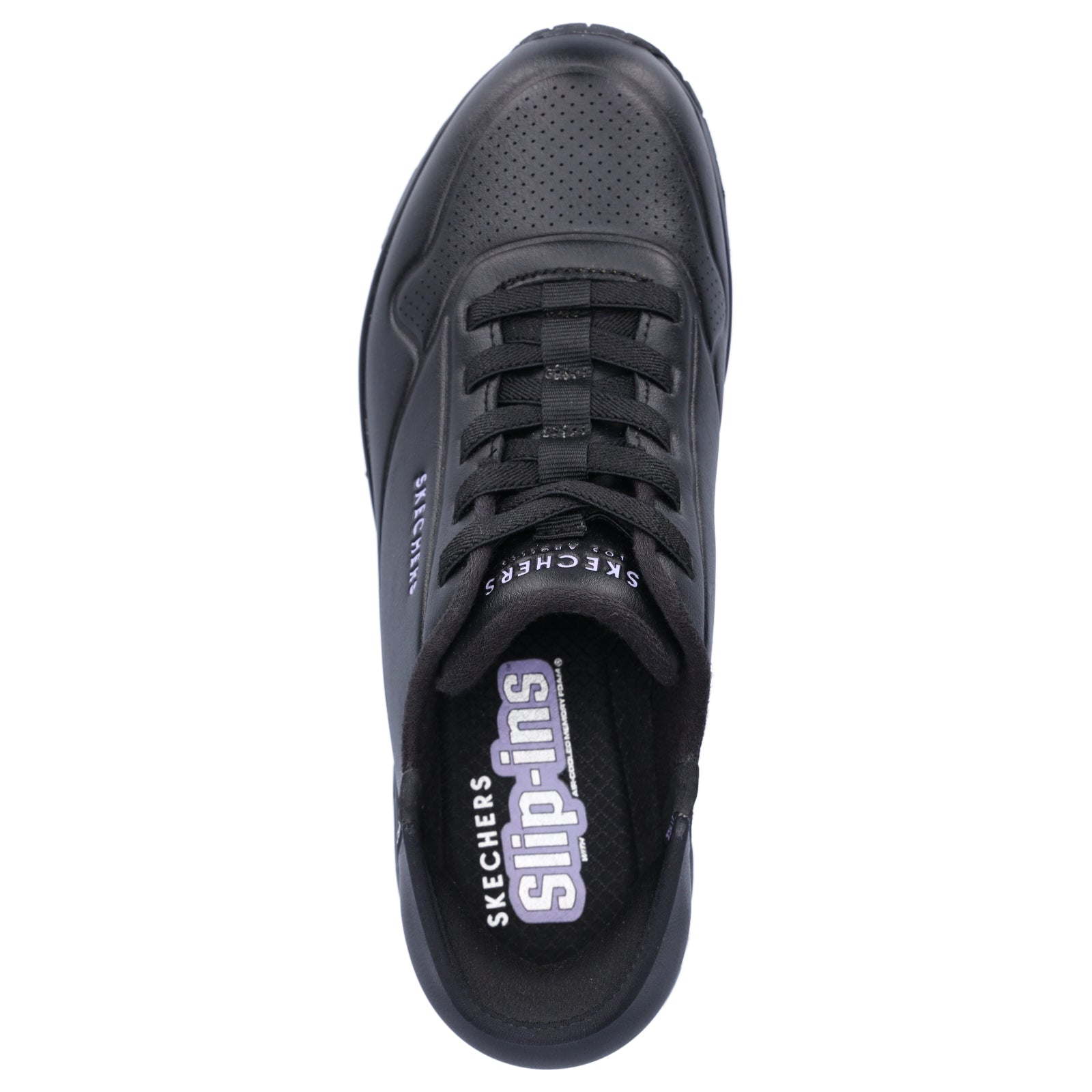Skechers Damen Slip-in Sneaker UNO Easy-Air schwarz