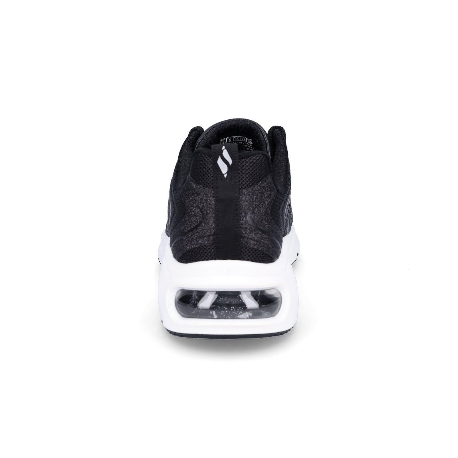 Skechers women's sneaker Tres-Air UNO Glit-Airy black