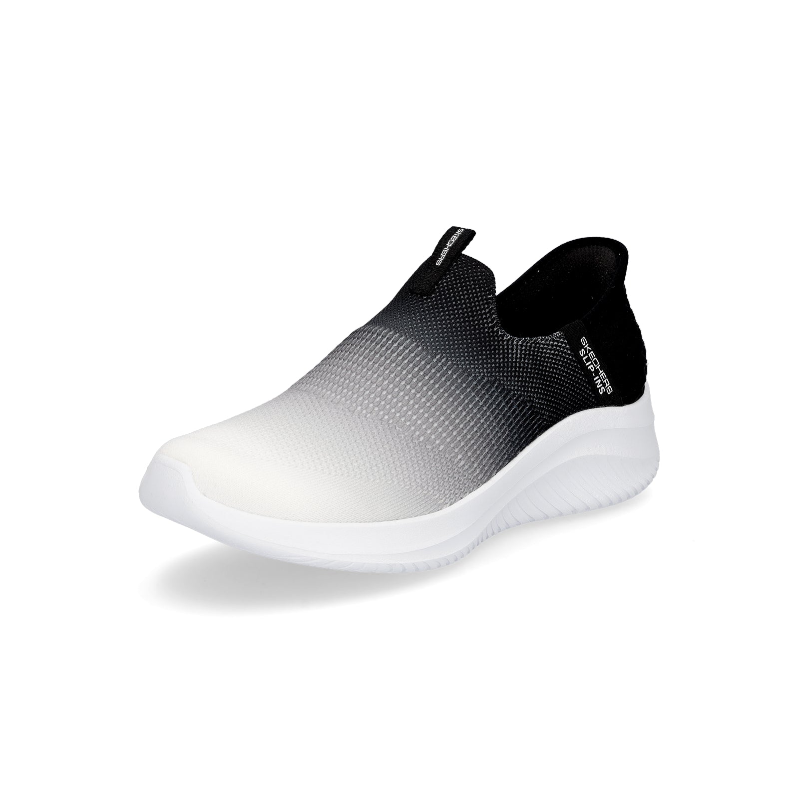 Skechers Women's Slip-in Sneaker Ultra Flex 3.0 Beauty Blend black white