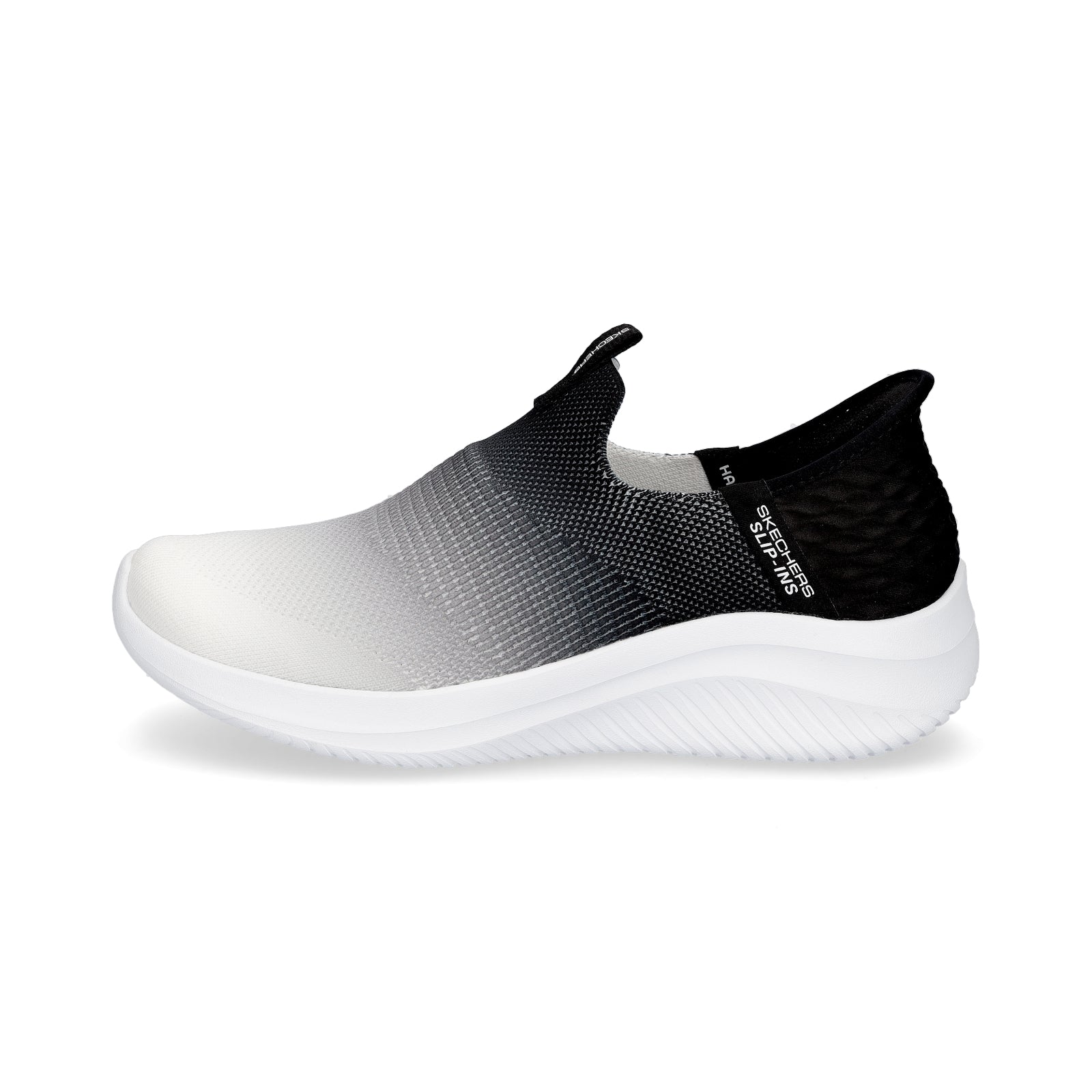 Skechers Women's Slip-in Sneaker Ultra Flex 3.0 Beauty Blend black white