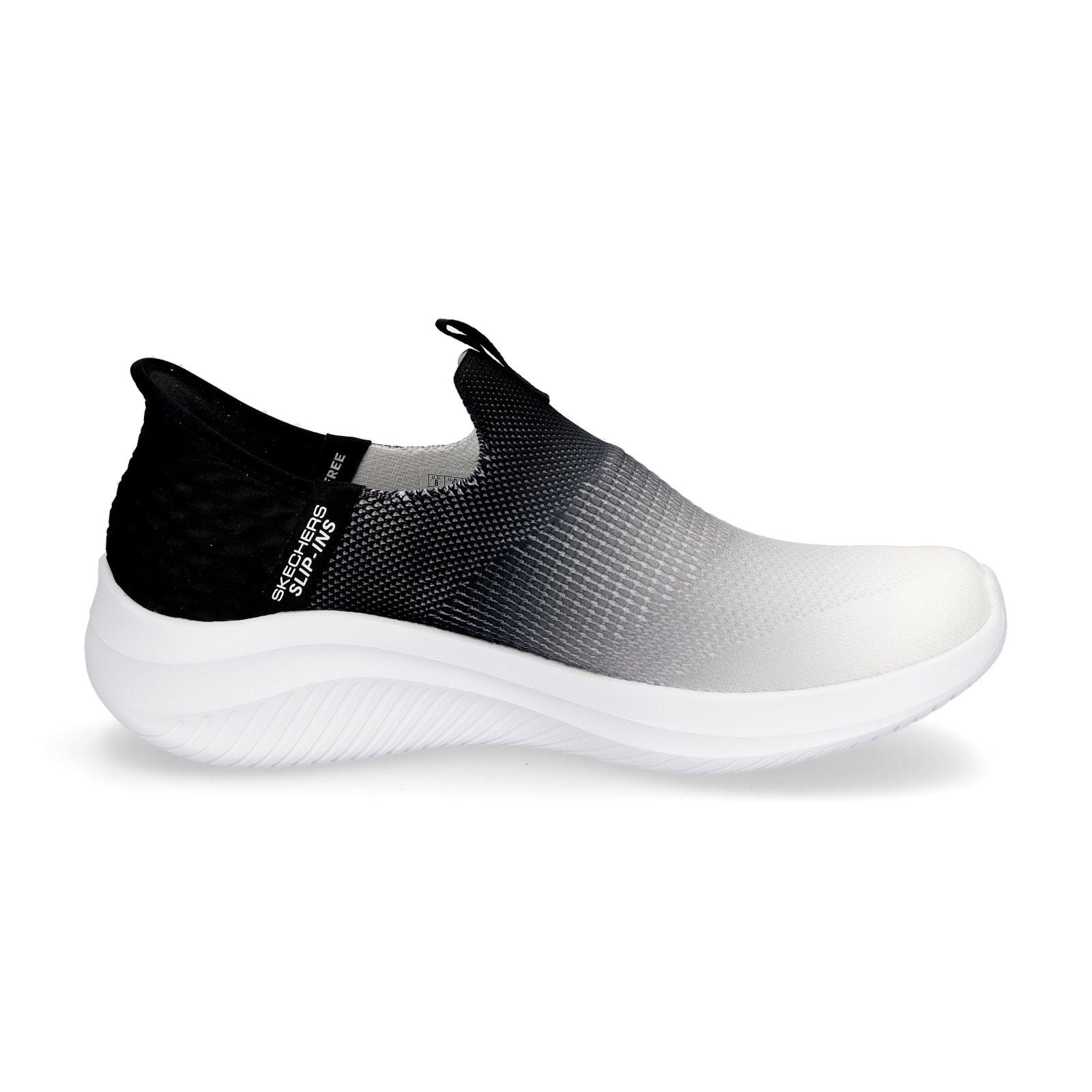 Skechers Women's Slip-in Sneaker Ultra Flex 3.0 Beauty Blend black white