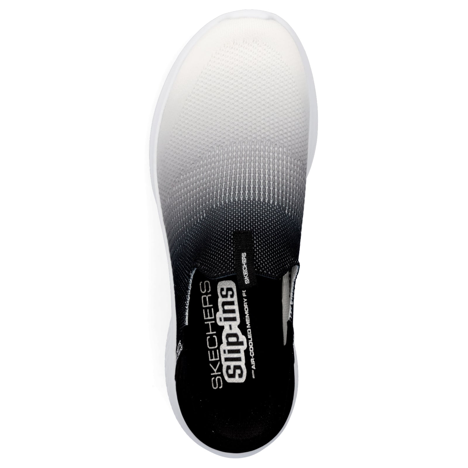 Skechers Women's Slip-in Sneaker Ultra Flex 3.0 Beauty Blend black white