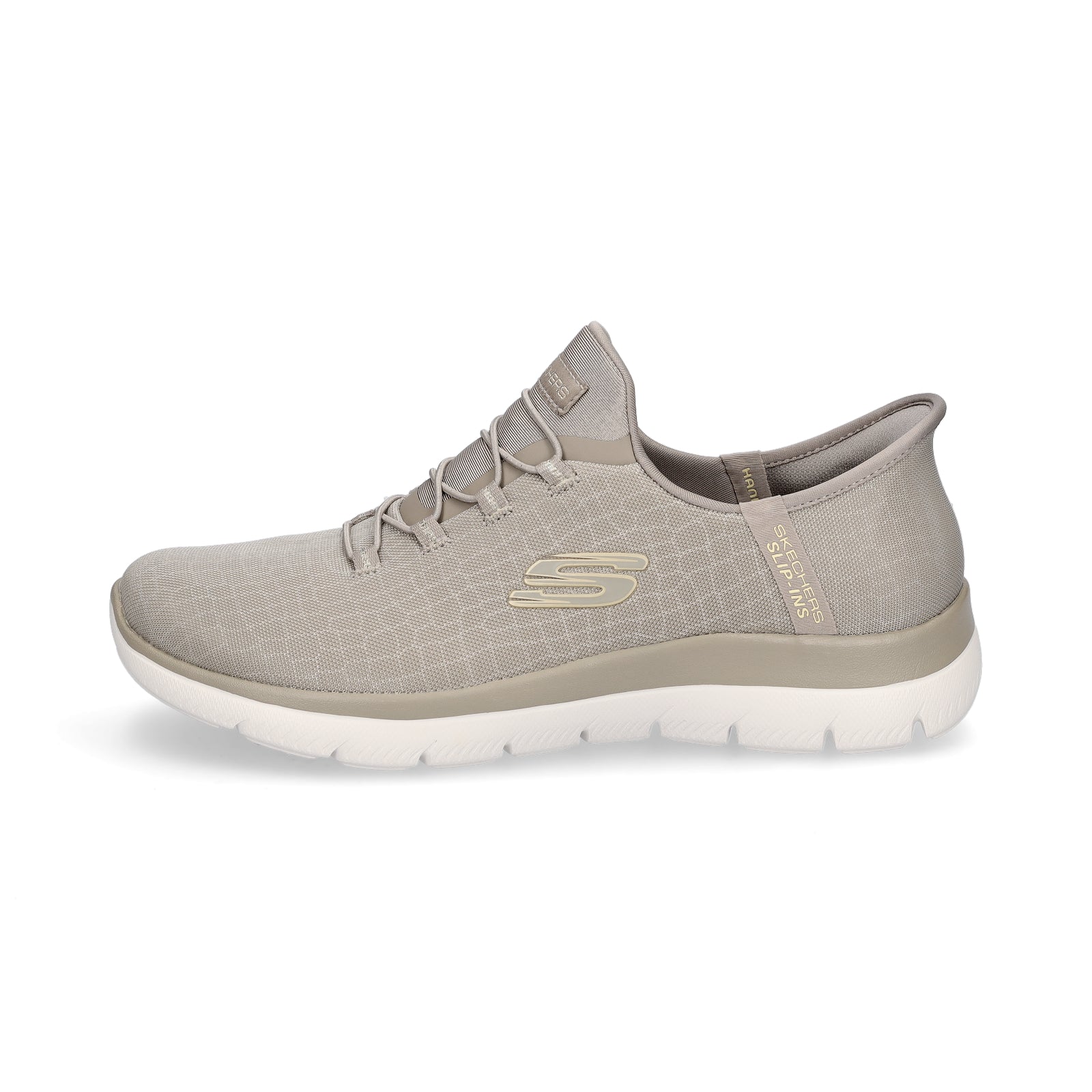 Skechers women's slip-in sneaker Summits Classy Night taupe