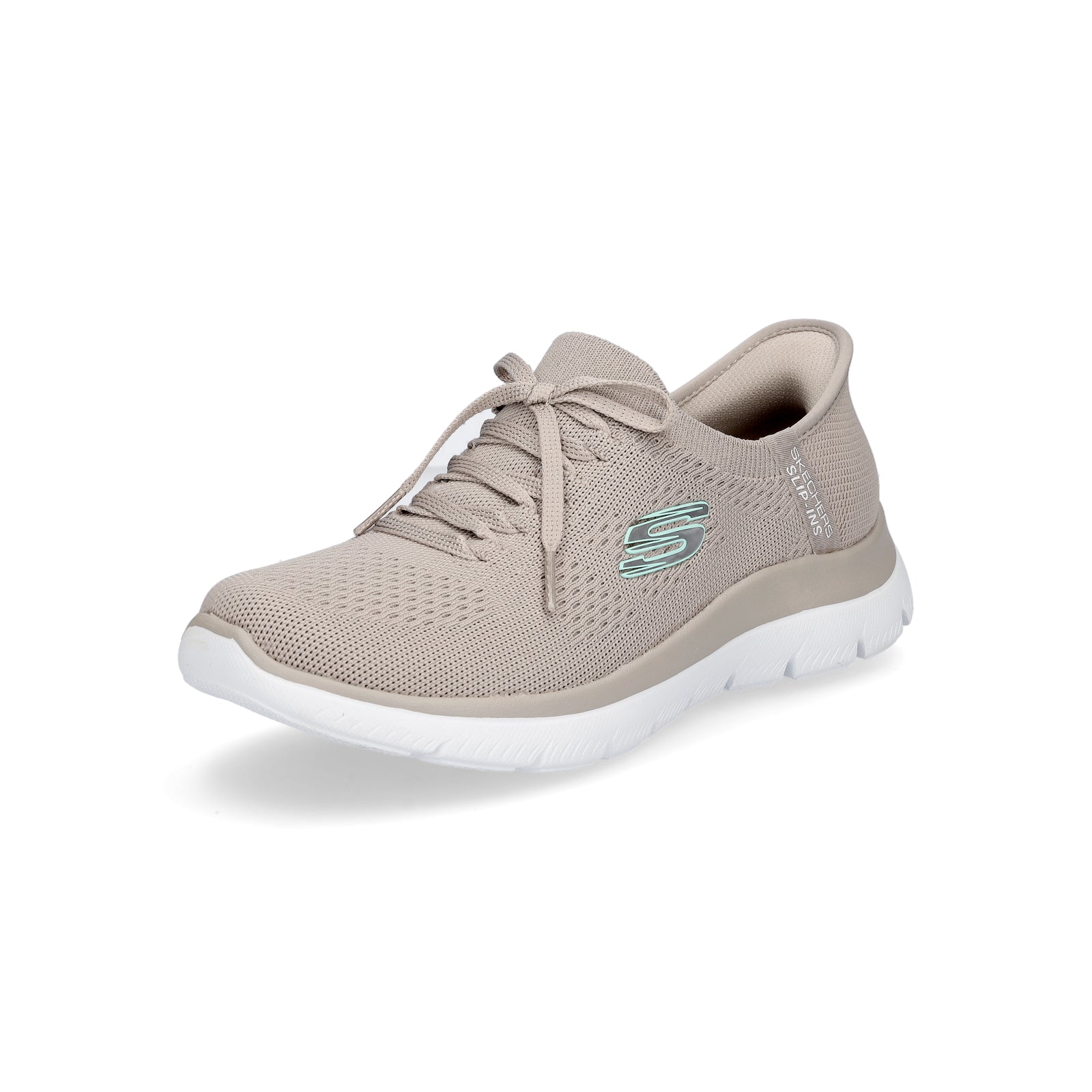 Skechers women's slip-in sneaker Summits New Daily taupe