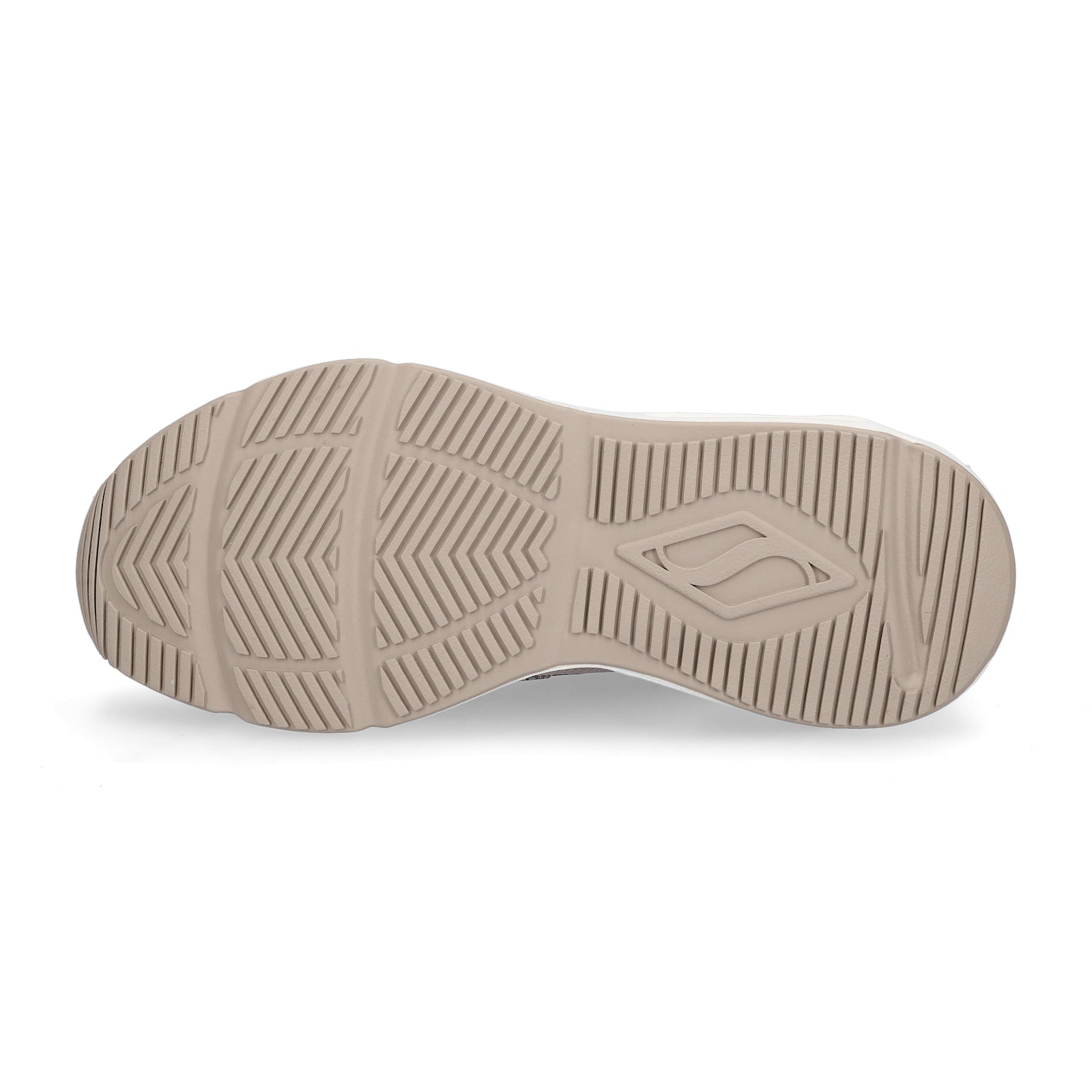 Skechers Damen Sneaker Tres-Air UNO Glit-Airy taupe