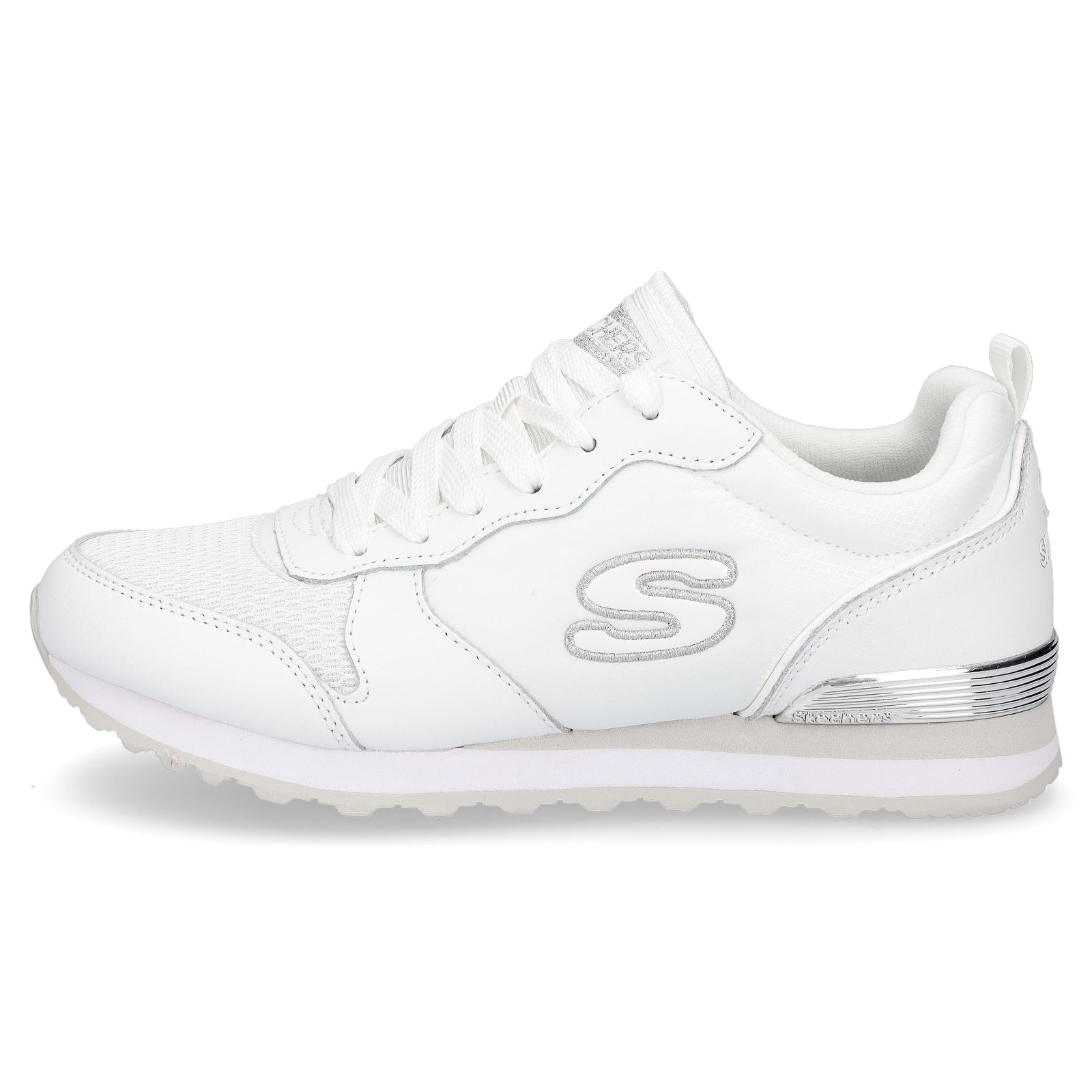 Skechers Damen Sneaker OG 85 Gold'n Gurl weiß
