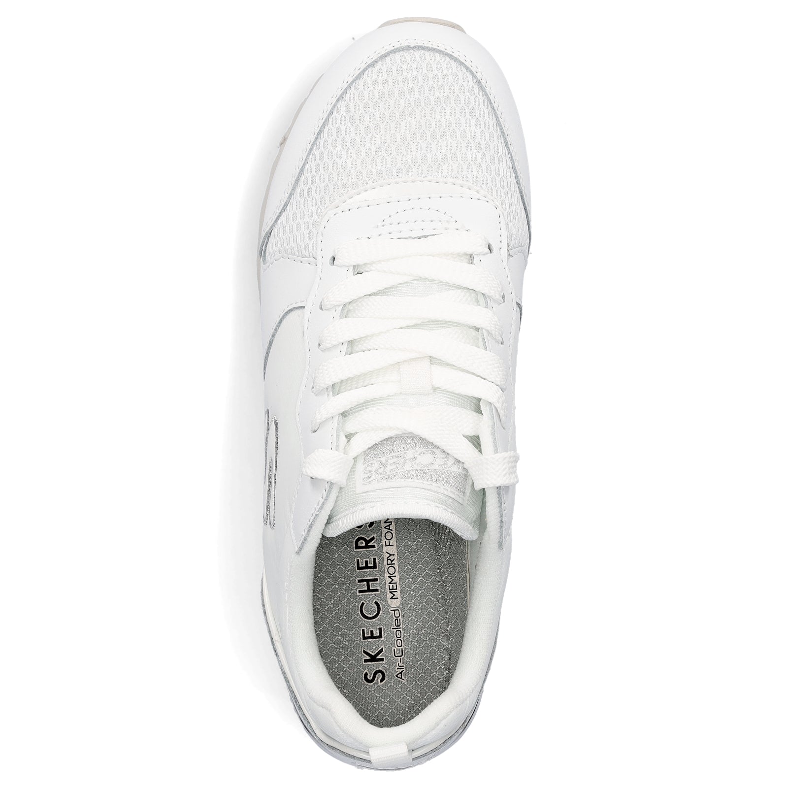 Skechers Damen Sneaker OG 85 Gold'n Gurl weiß