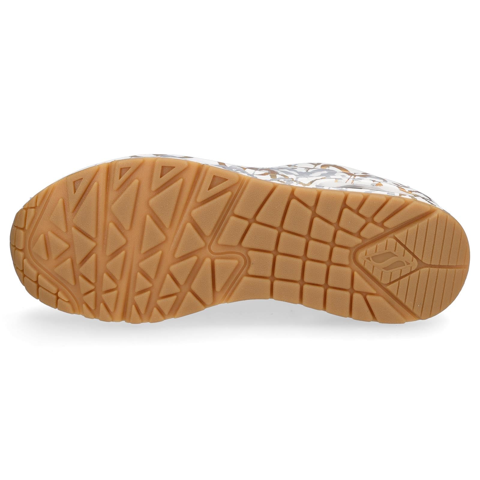 Skechers JGoldcrown Women's Sneaker UNO Metallic Love white