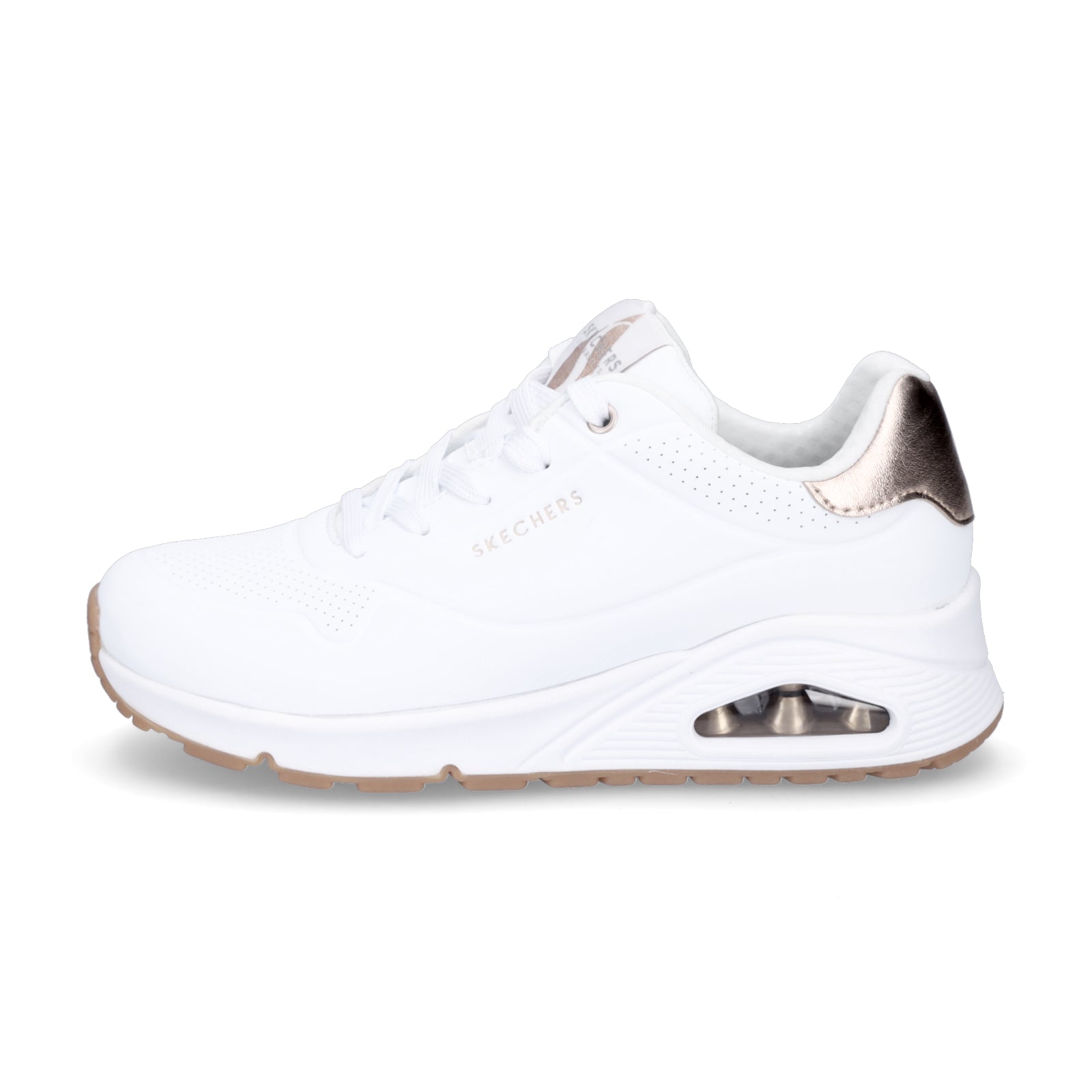 Skechers Damen Sneaker UNO Golden Air weiß