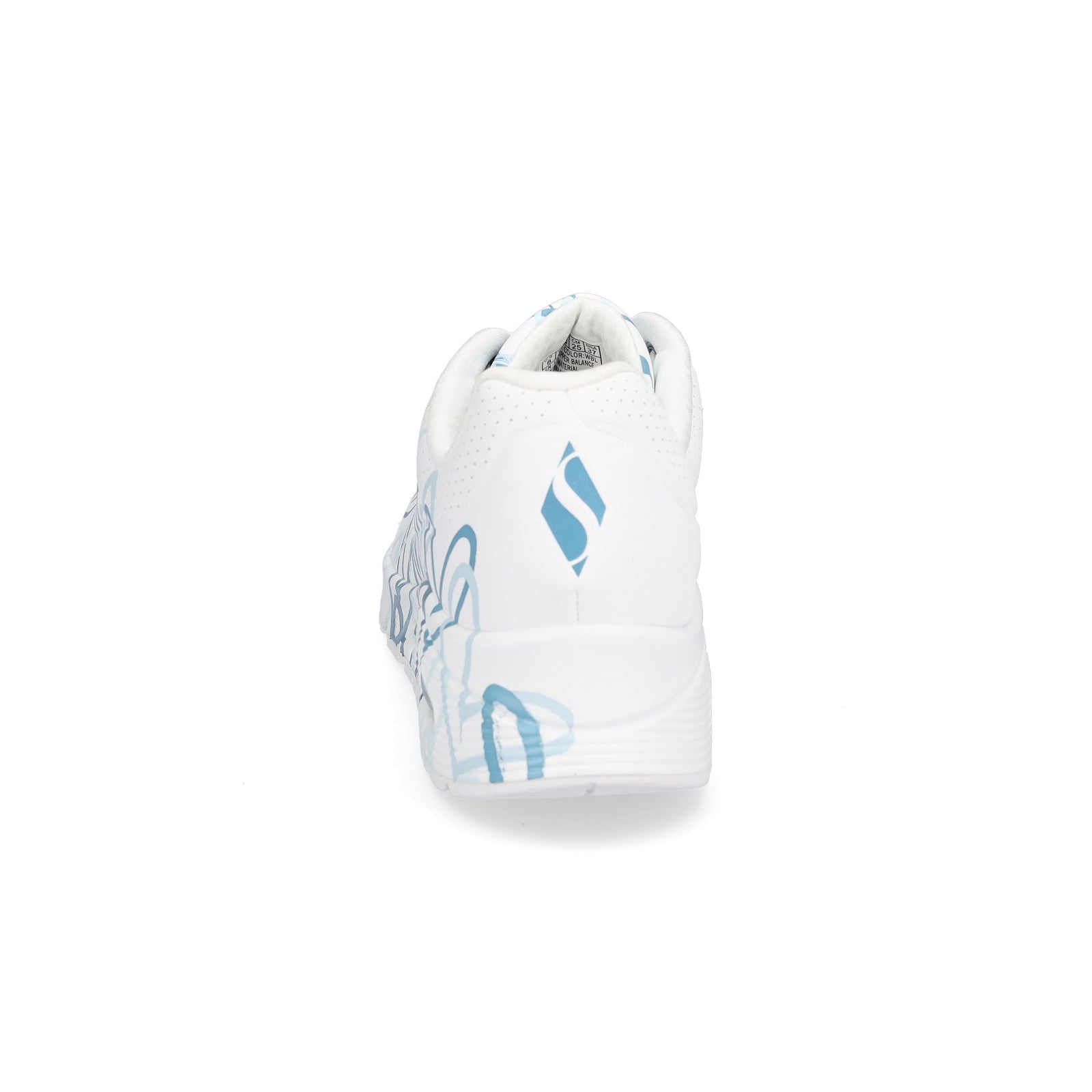 Skechers JGoldcrown Women's Sneaker UNO Spread The Love white blue