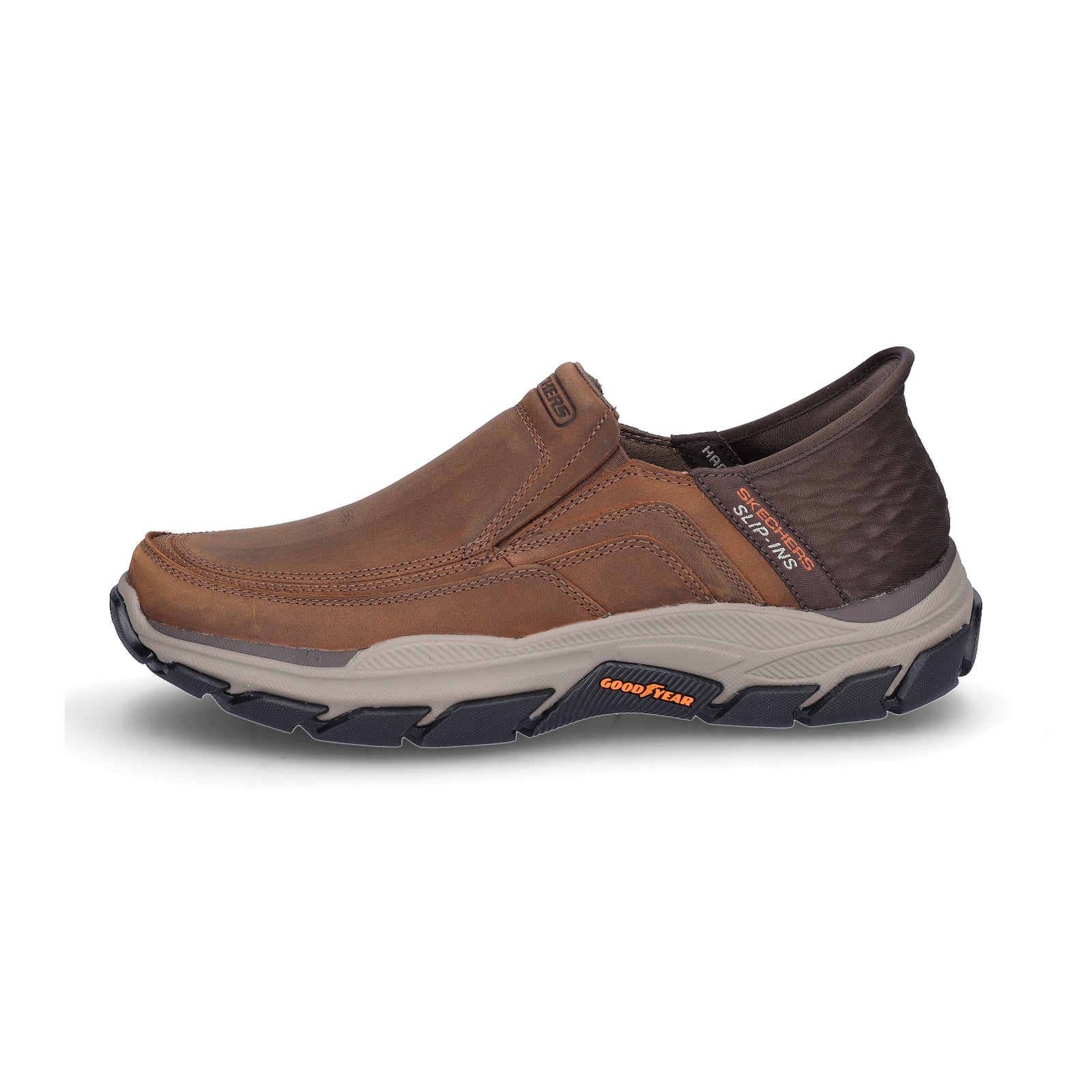 Skechers Herren Slipper Respected Elgin braun