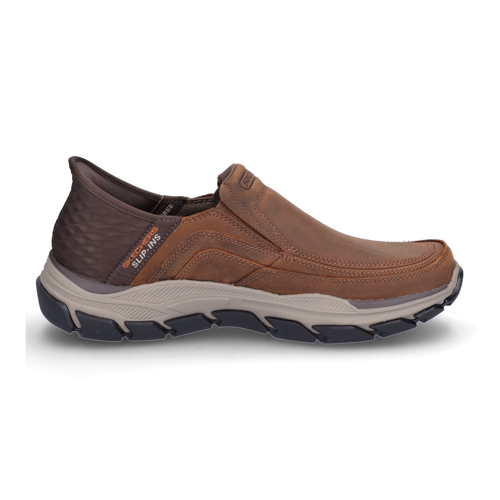 Skechers Herren Slipper Respected Elgin braun
