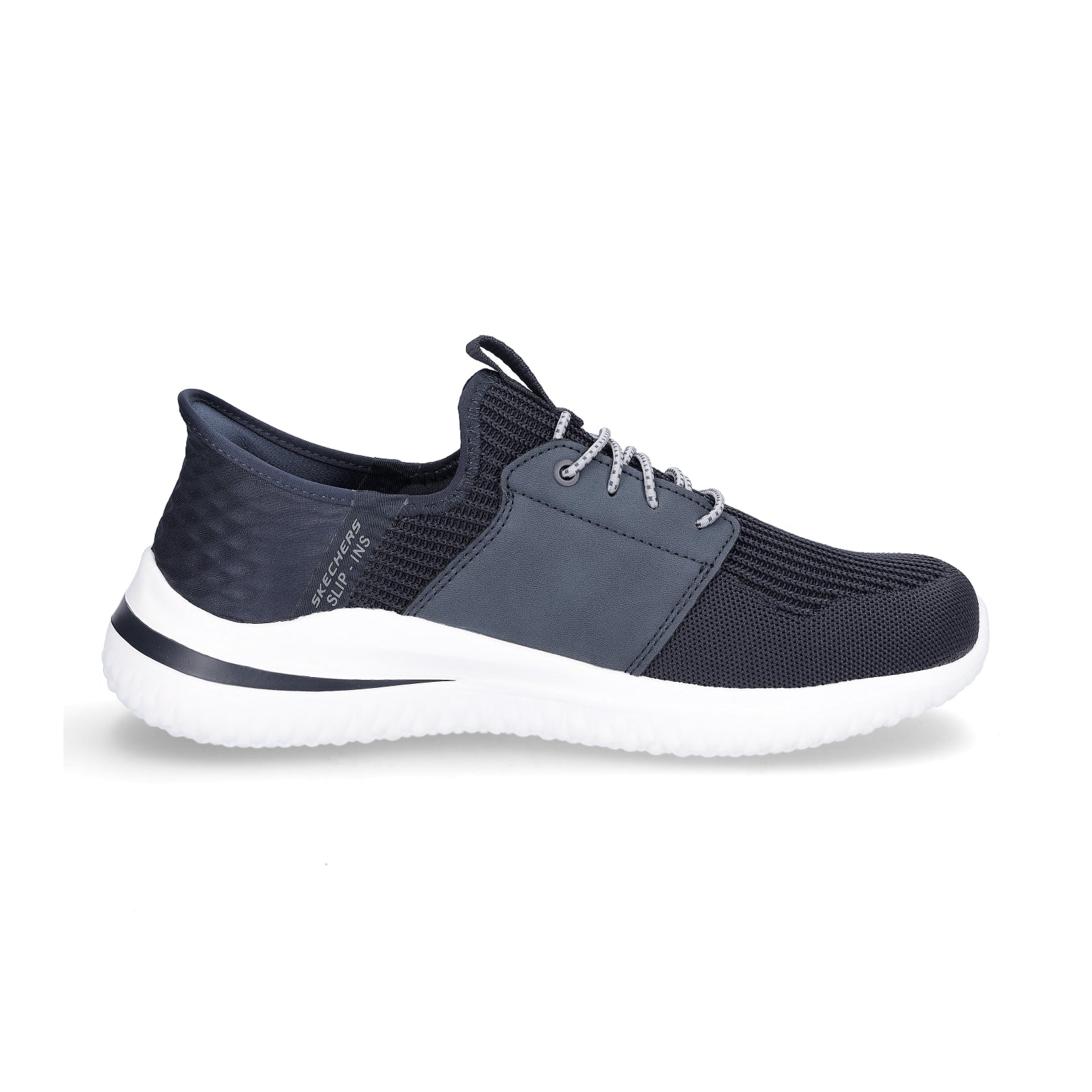 Skechers men's slip-in sneaker Delson 3.0 Lavell navy