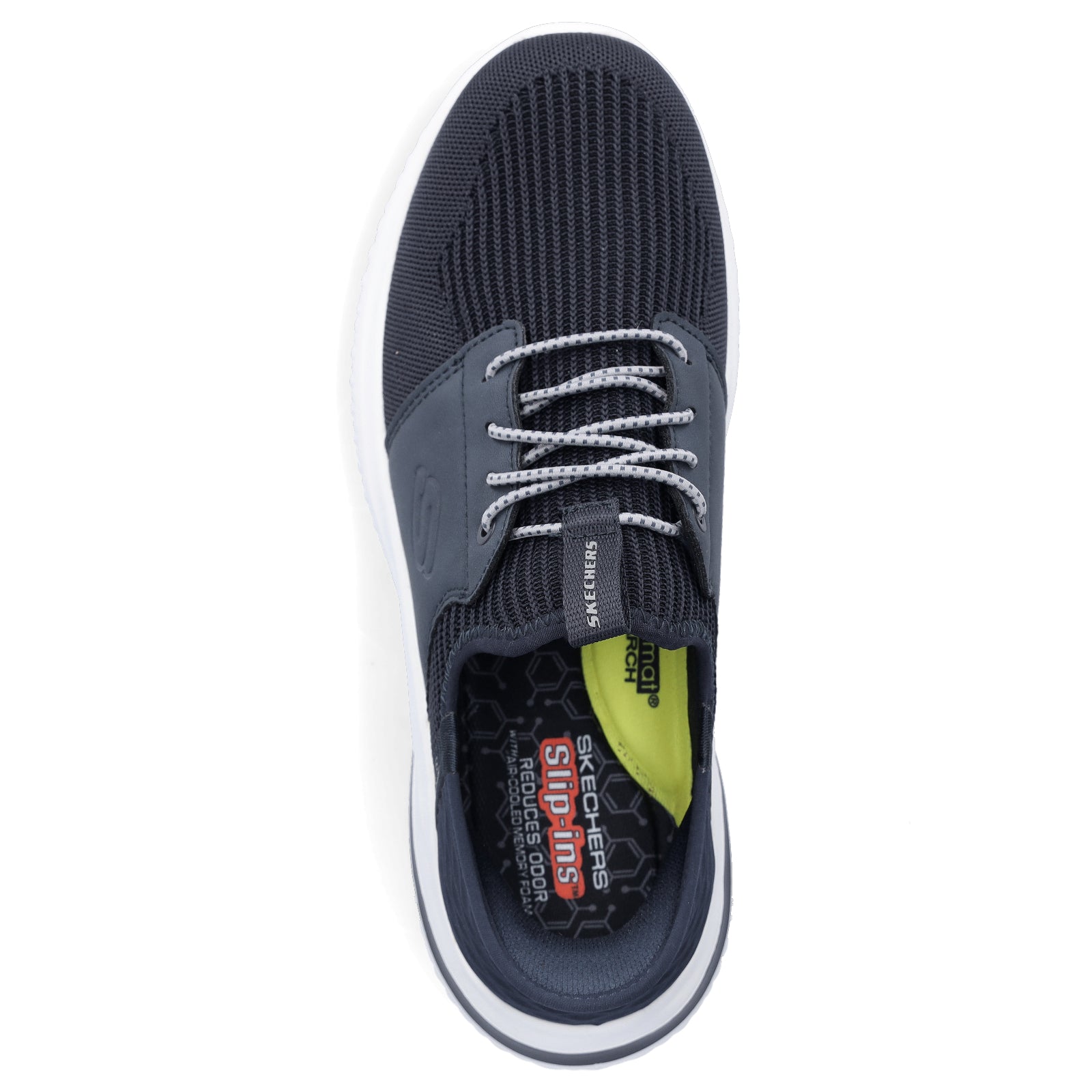 Skechers men's slip-in sneaker Delson 3.0 Lavell navy
