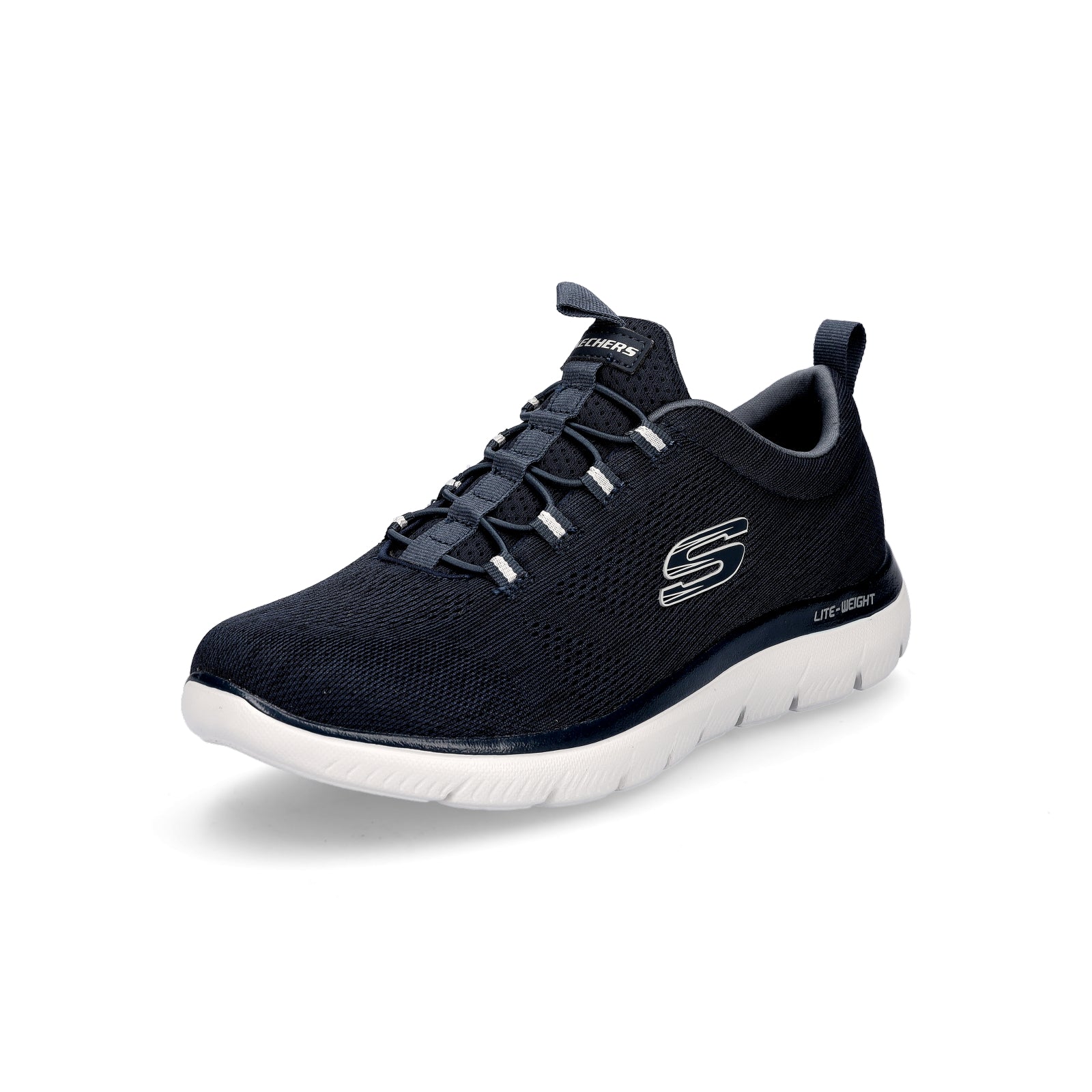 Skechers Herren Slip-on Sneaker Summits Louvin navy