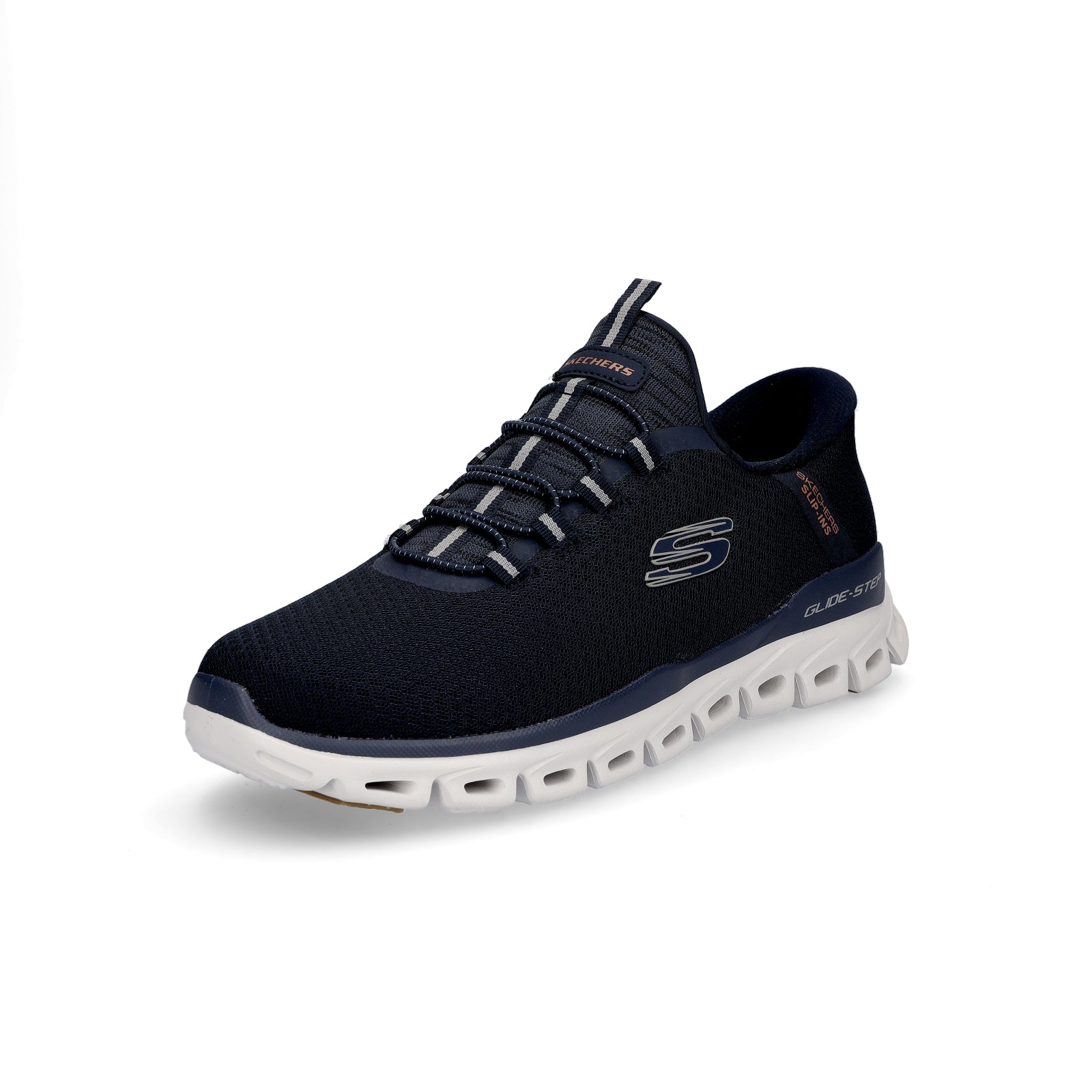 Skechers men's slip-in sneaker Glide-Step Noxus navy