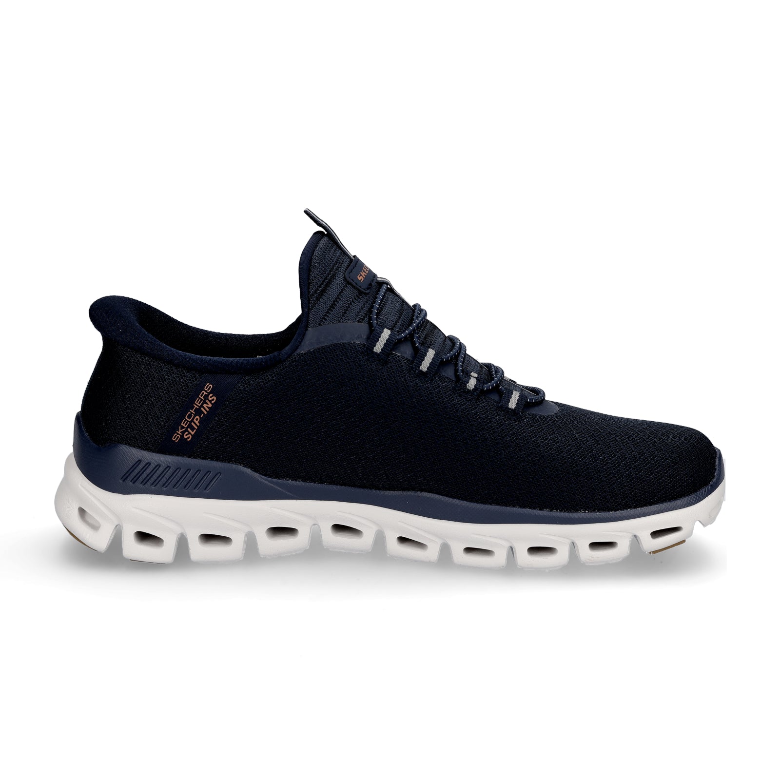 Skechers men's slip-in sneaker Glide-Step Noxus navy