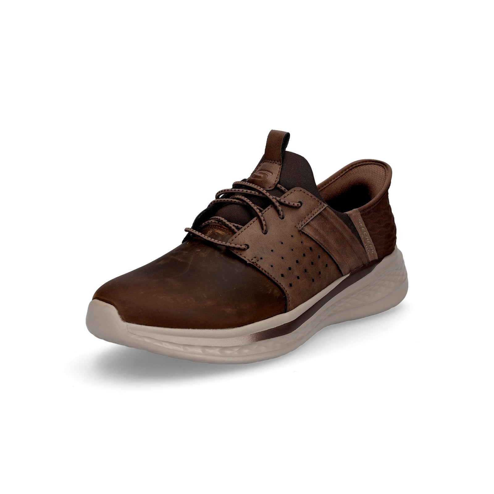 Skechers men's slip-in sneaker Slade Zachary brown