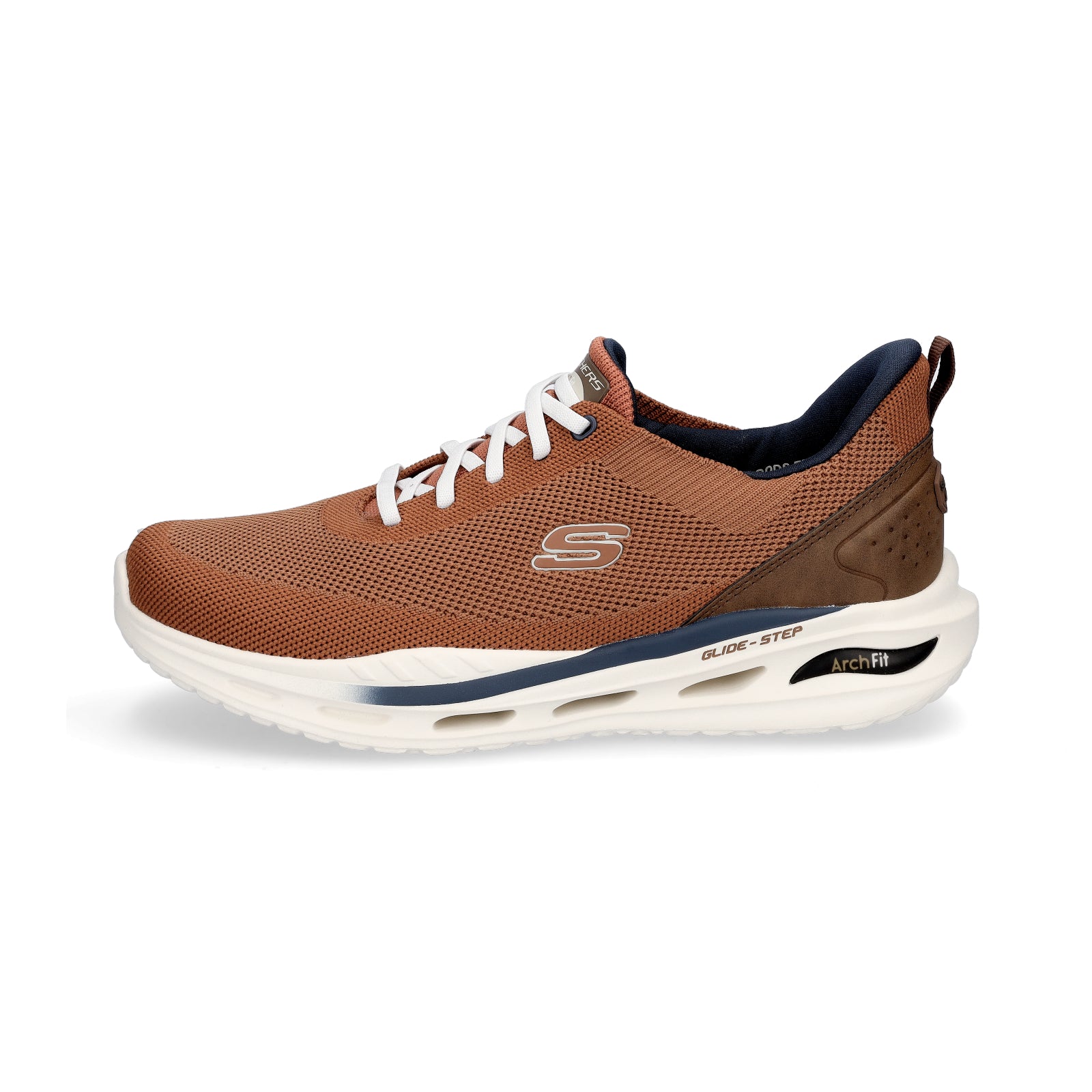 Skechers Men's Arch Fit Orvan Kincade Sneakers Rust Brown