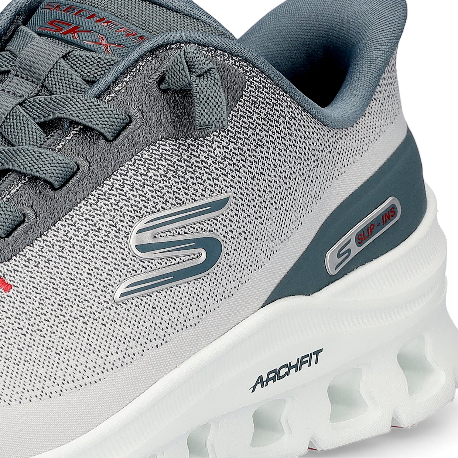 Skechers Men's Arch Fit Glide-Step Pro Sneakers Gray Blue