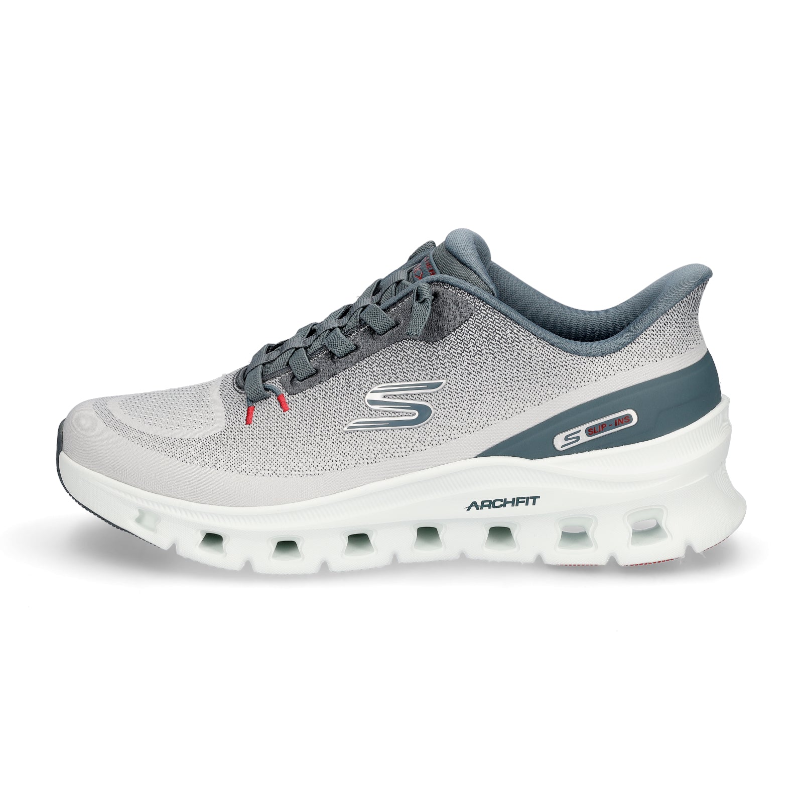 Skechers Men's Arch Fit Glide-Step Pro Sneakers Gray Blue