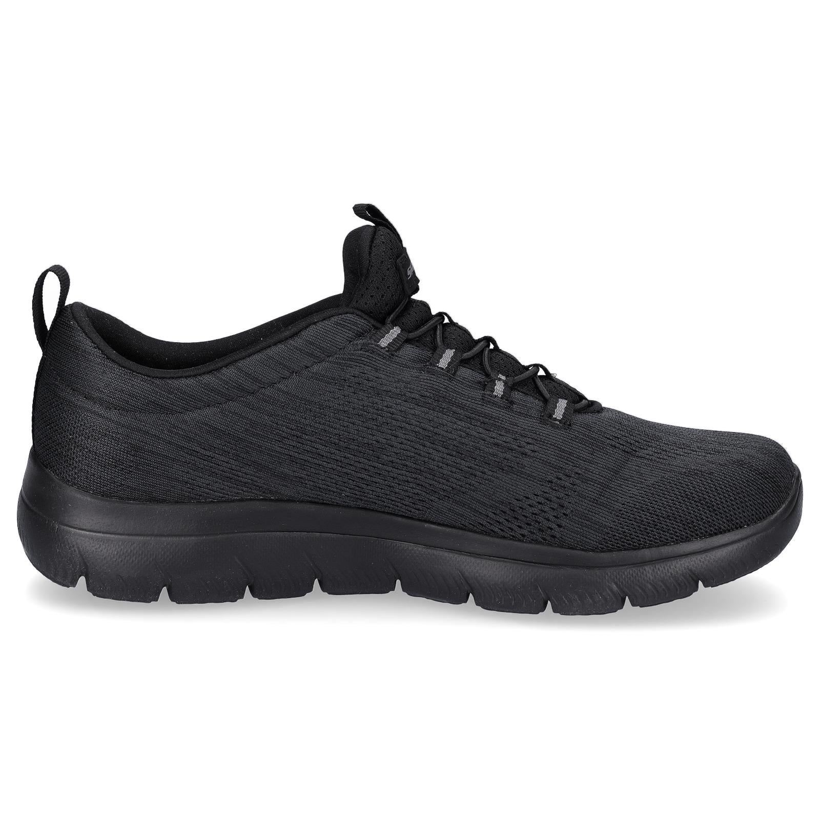Skechers men's slip-on sneaker Summits Louvin black