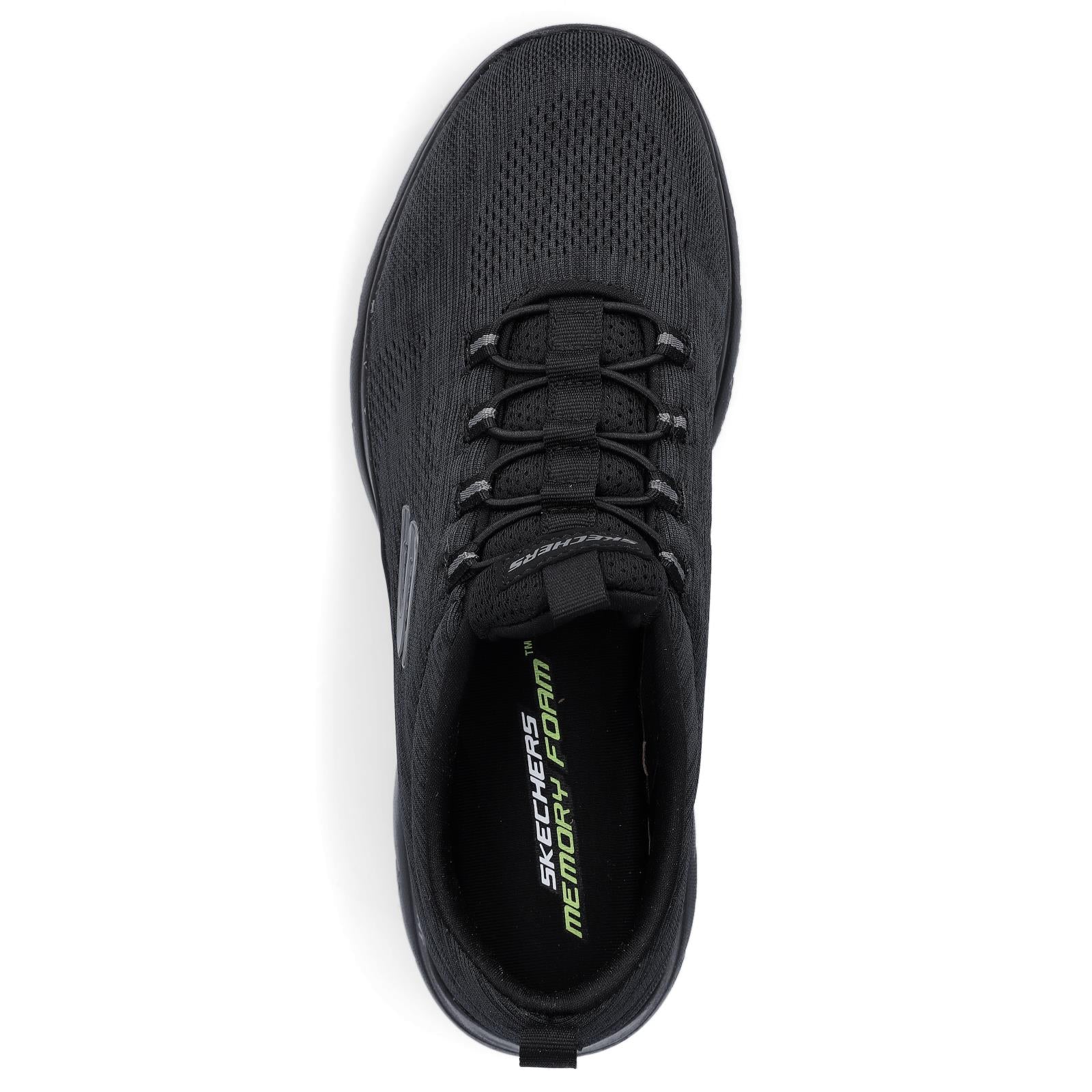 Skechers men's slip-on sneaker Summits Louvin black