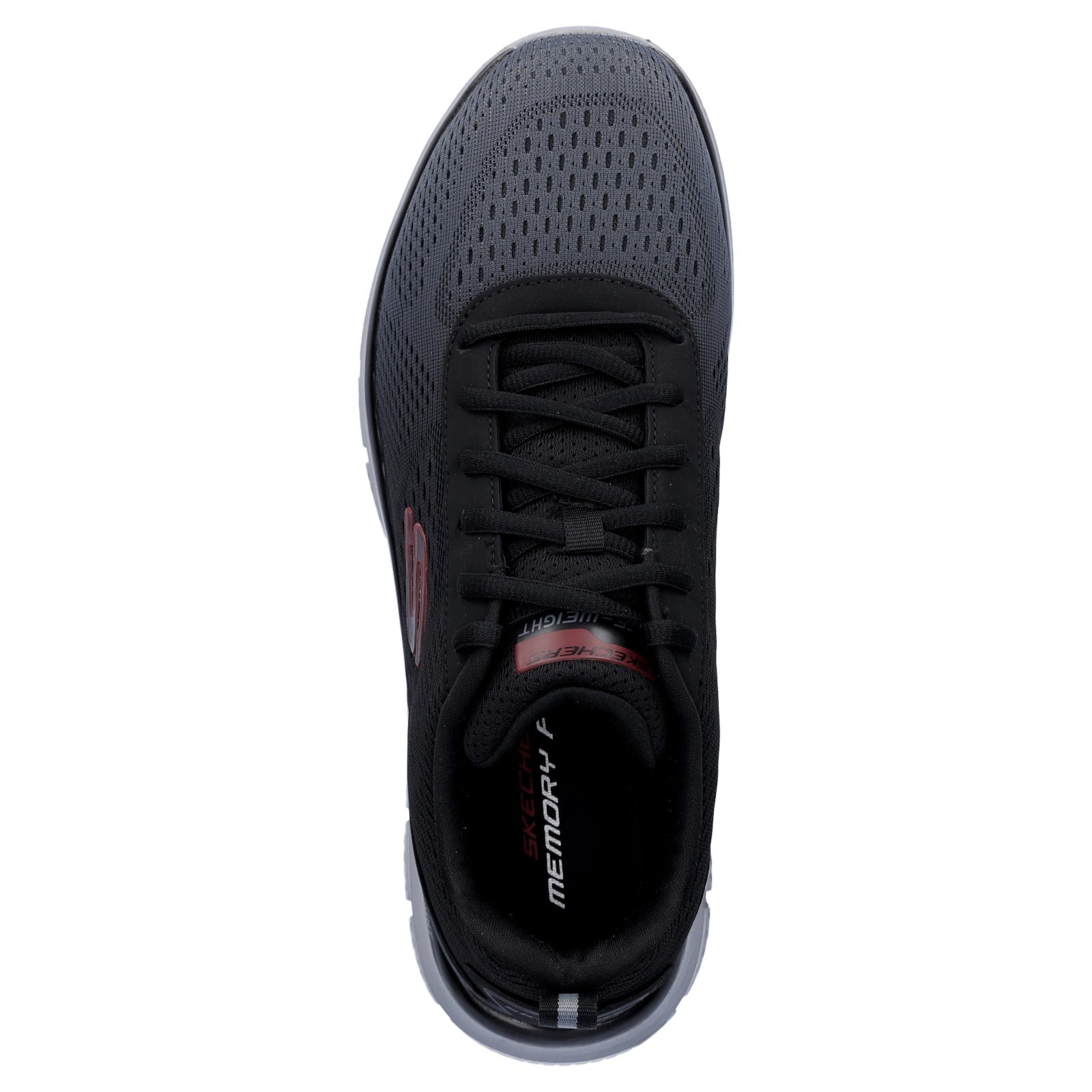 Skechers Herren Sneaker Track Ripkent schwarz grau