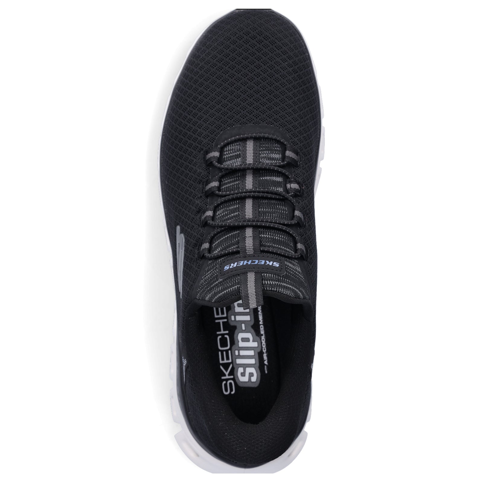 Skechers Herren Slip-in Sneaker Glide-Step Noxus schwarz