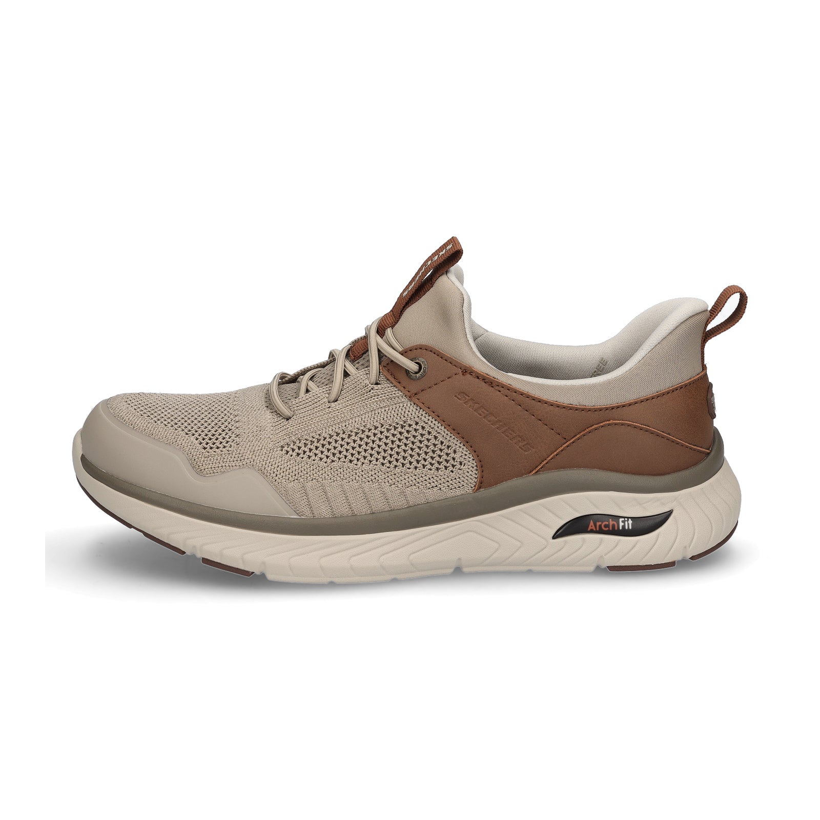 Skechers Men's Sneaker Arch Fit Crosser Emeric taupe brown