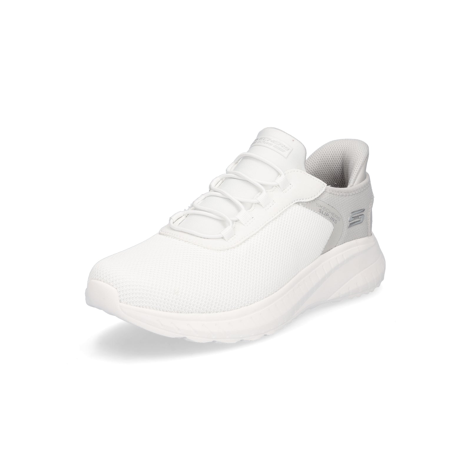 Skechers Herren Sneaker Bobs Squad Chaos Tough Walk offwhite