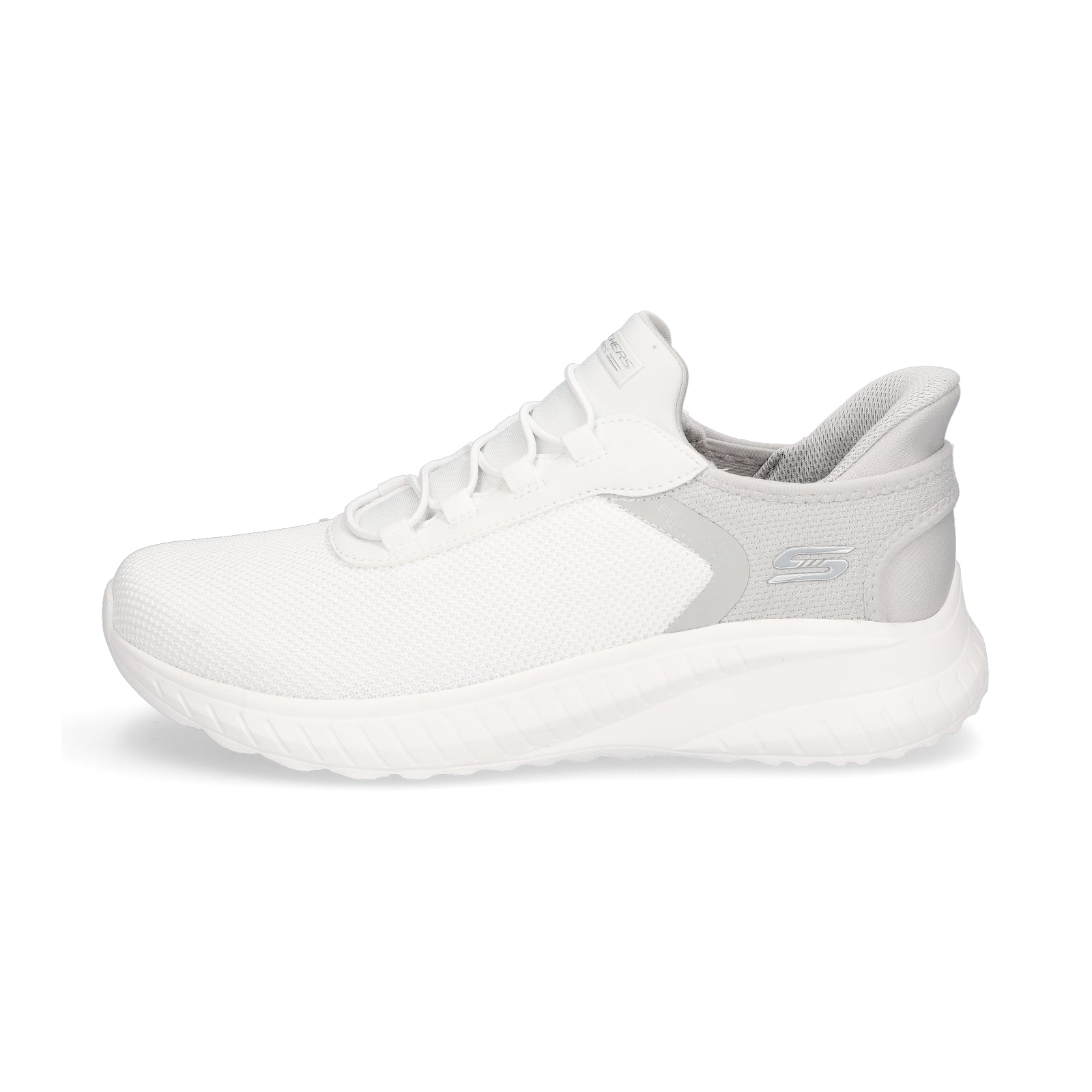 Skechers Herren Sneaker Bobs Squad Chaos Tough Walk offwhite