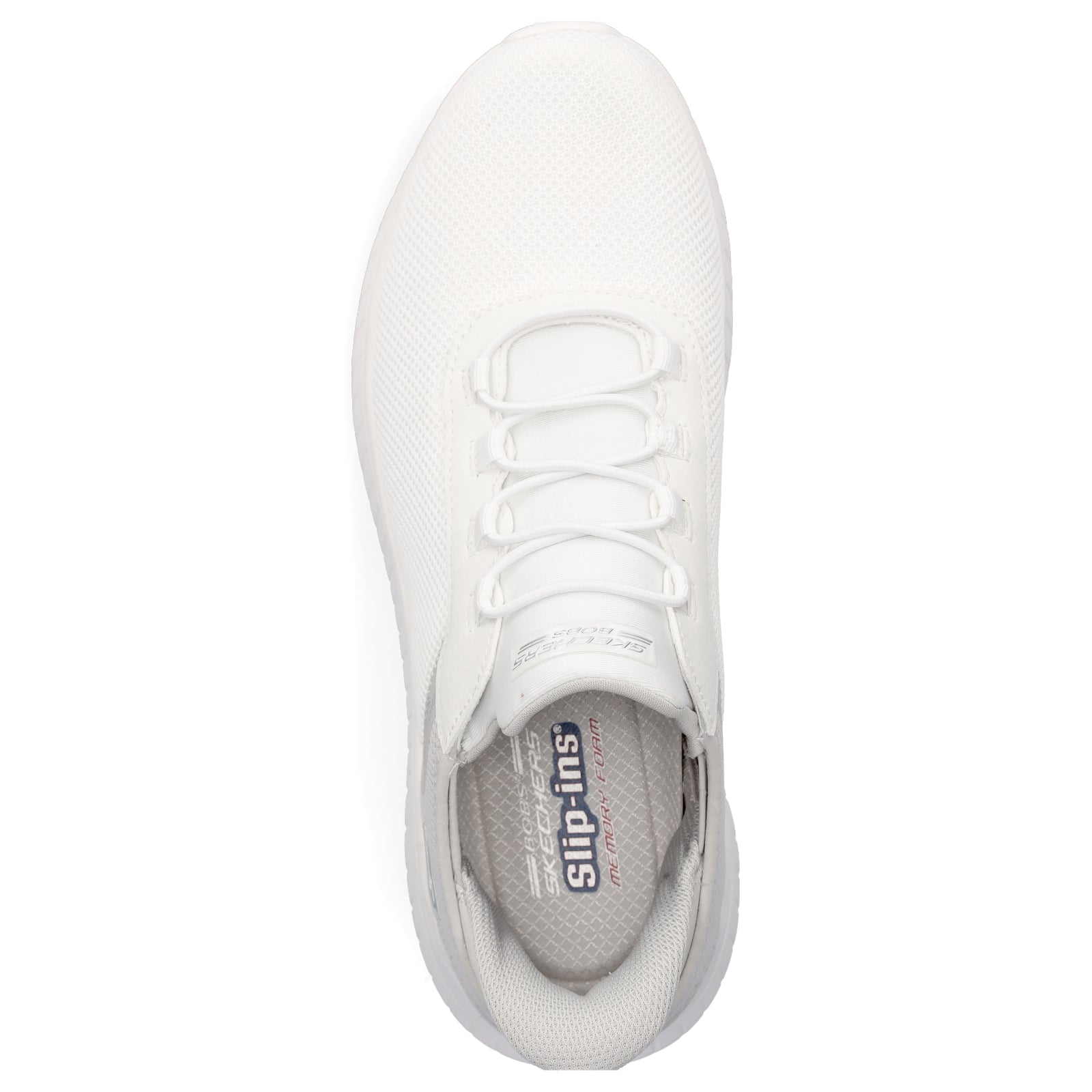 Skechers Herren Sneaker Bobs Squad Chaos Tough Walk offwhite