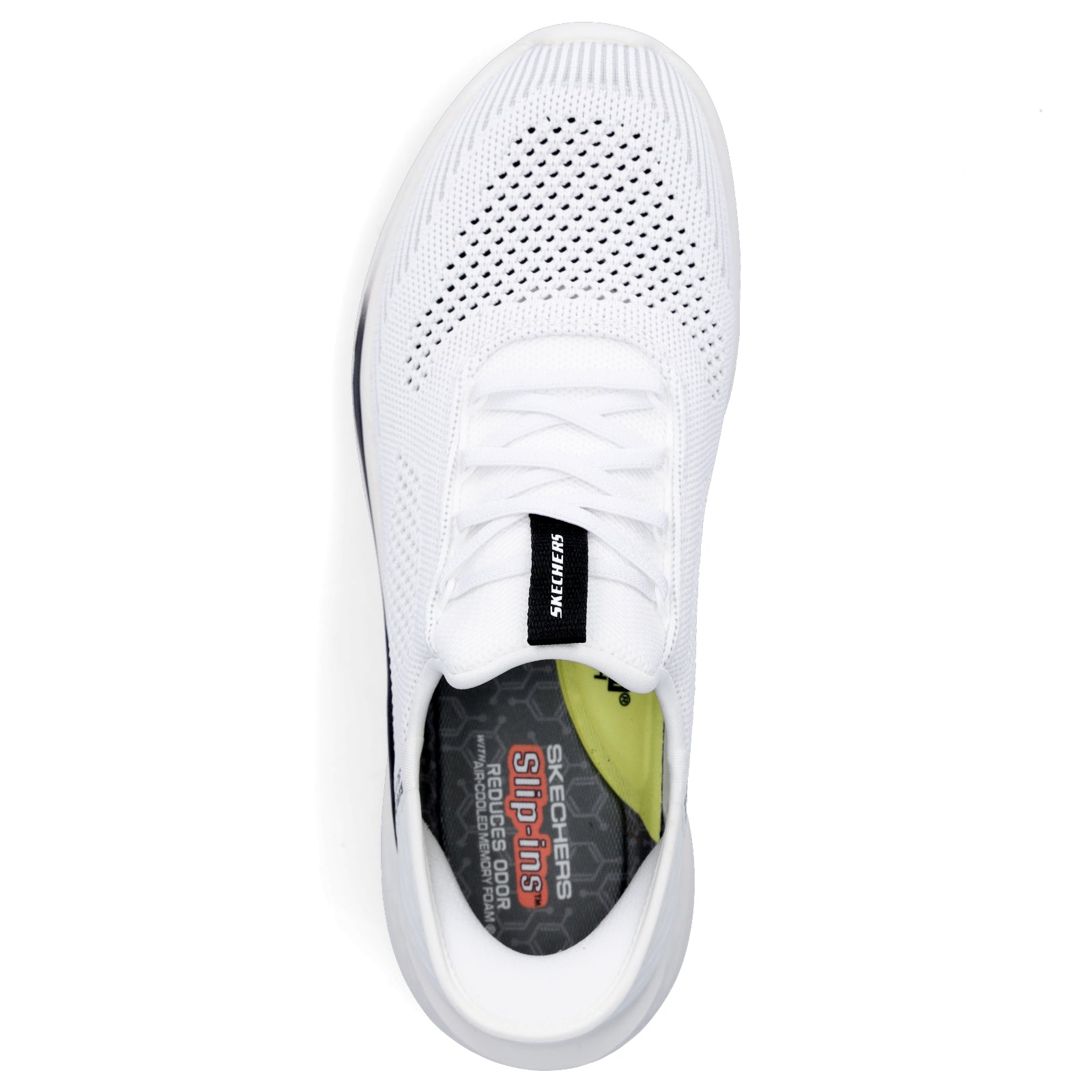 Skechers Herren Slip-in Sneaker Slade Quinto weiß